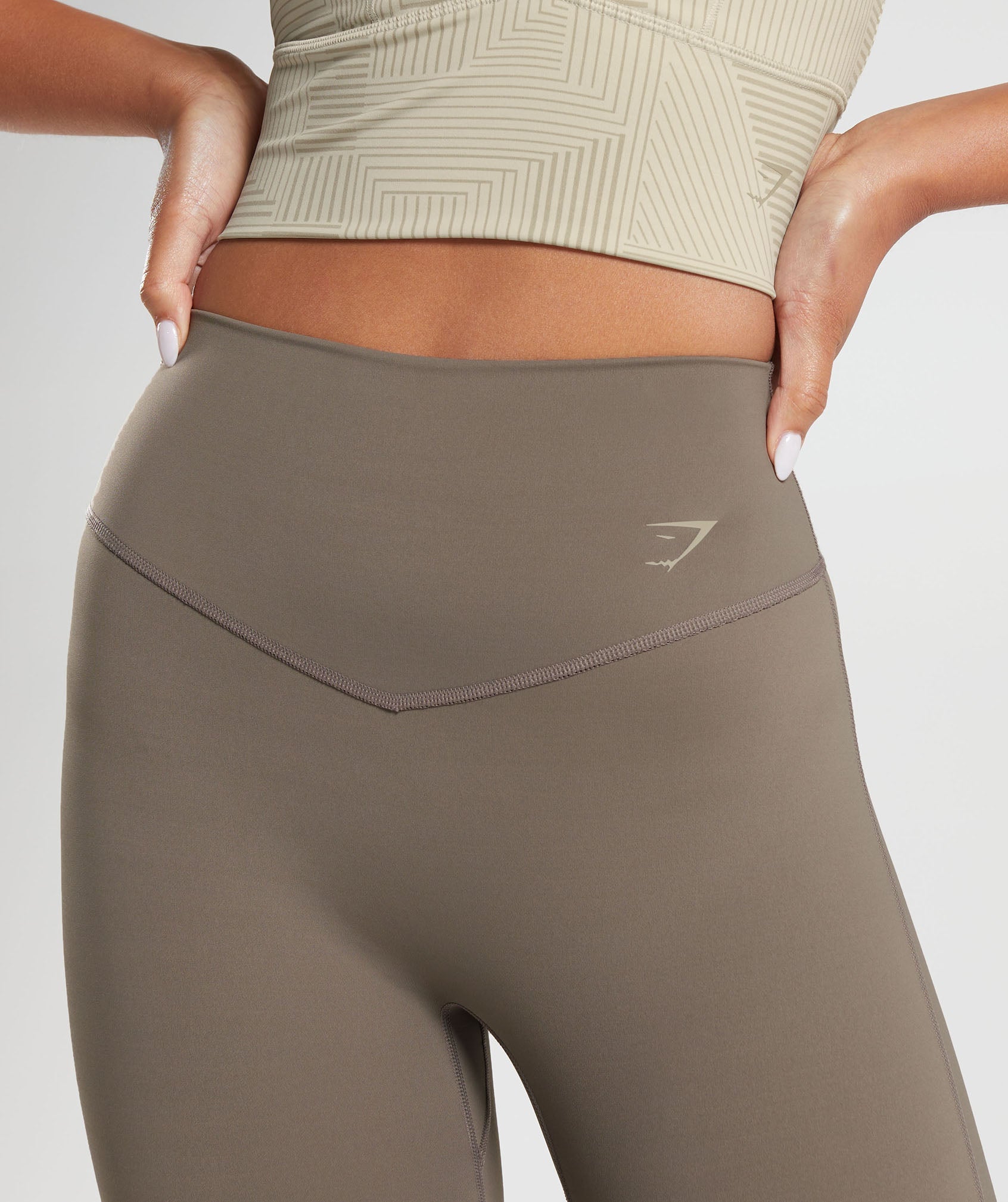 Elevate Leggings in Brushed Brown - view 5