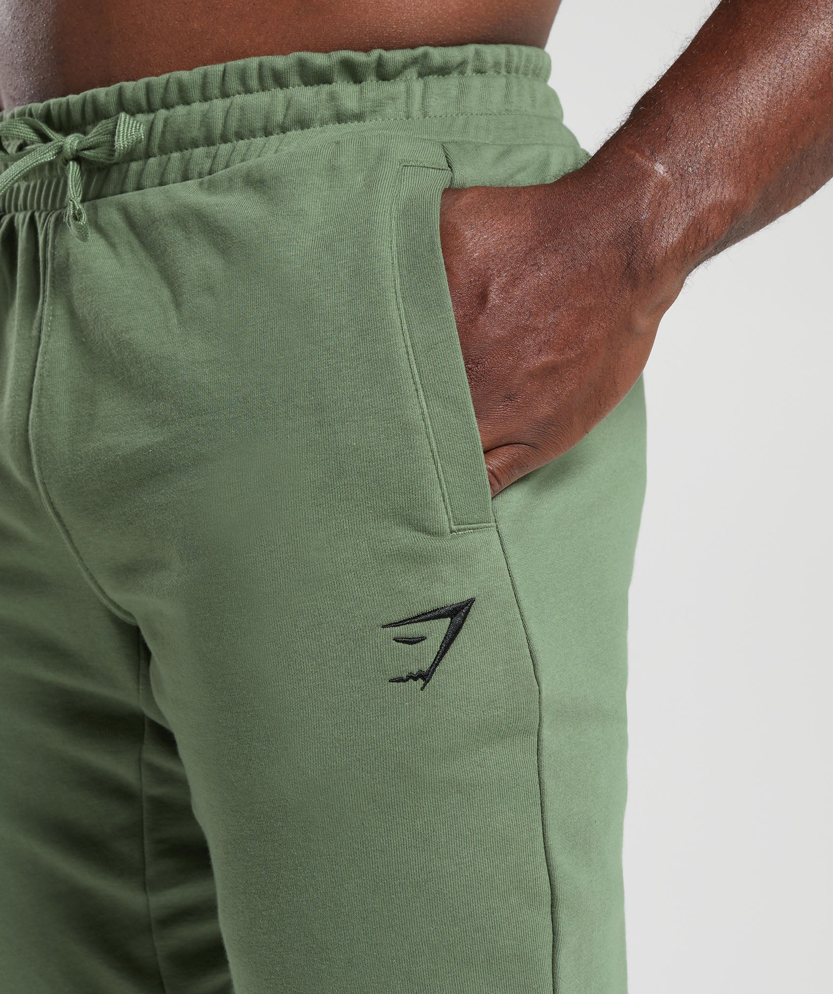 Gymshark Essential Oversized Joggers - Force Green