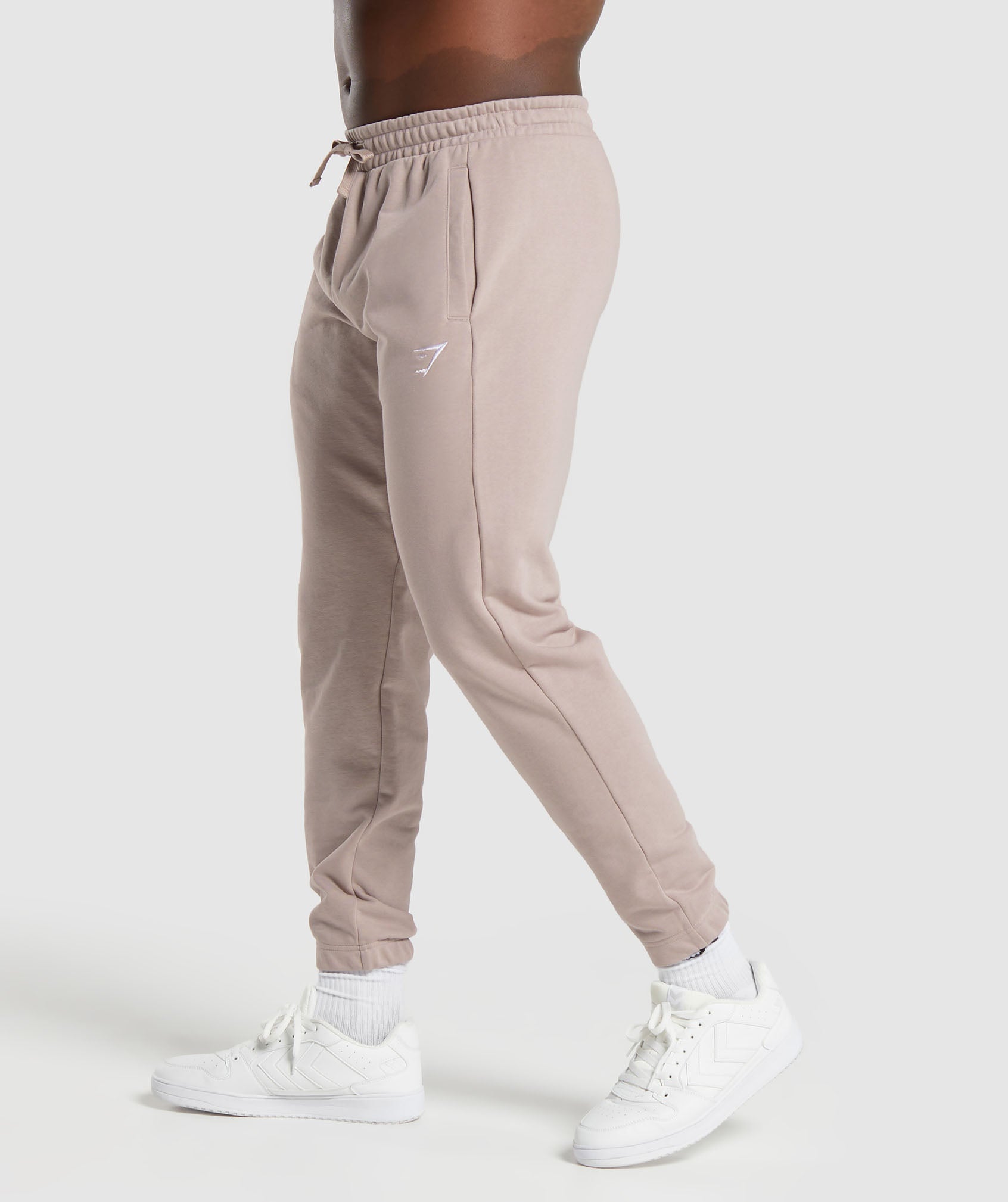 Essential Oversized Joggers in Stone Pink - view 3