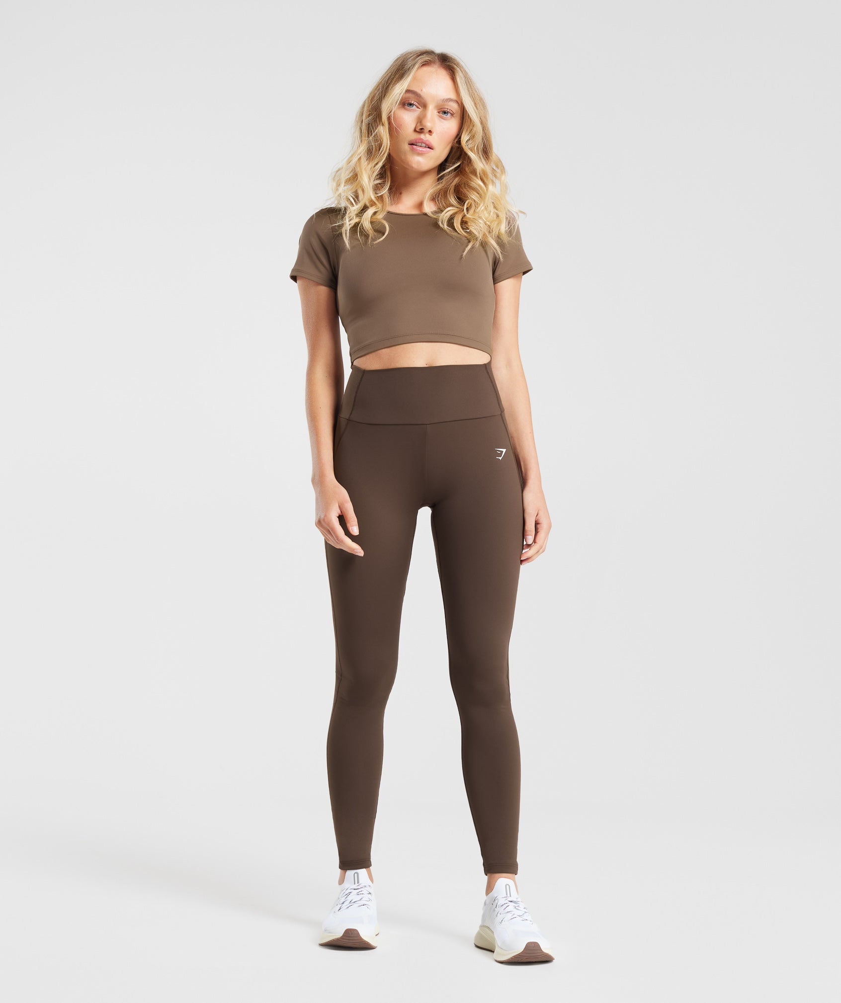 Gymshark Everyday Contour Leggings - Archive Brown