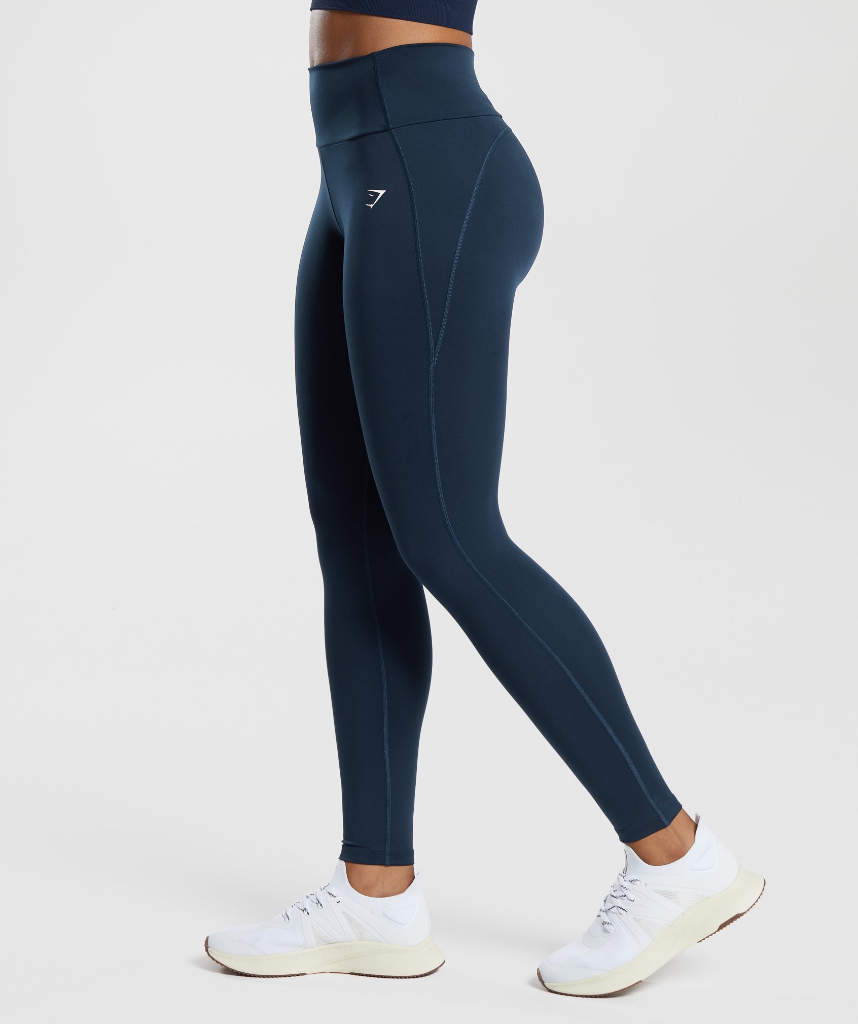 Gymshark Speed Leggings. Navy Size S NWT