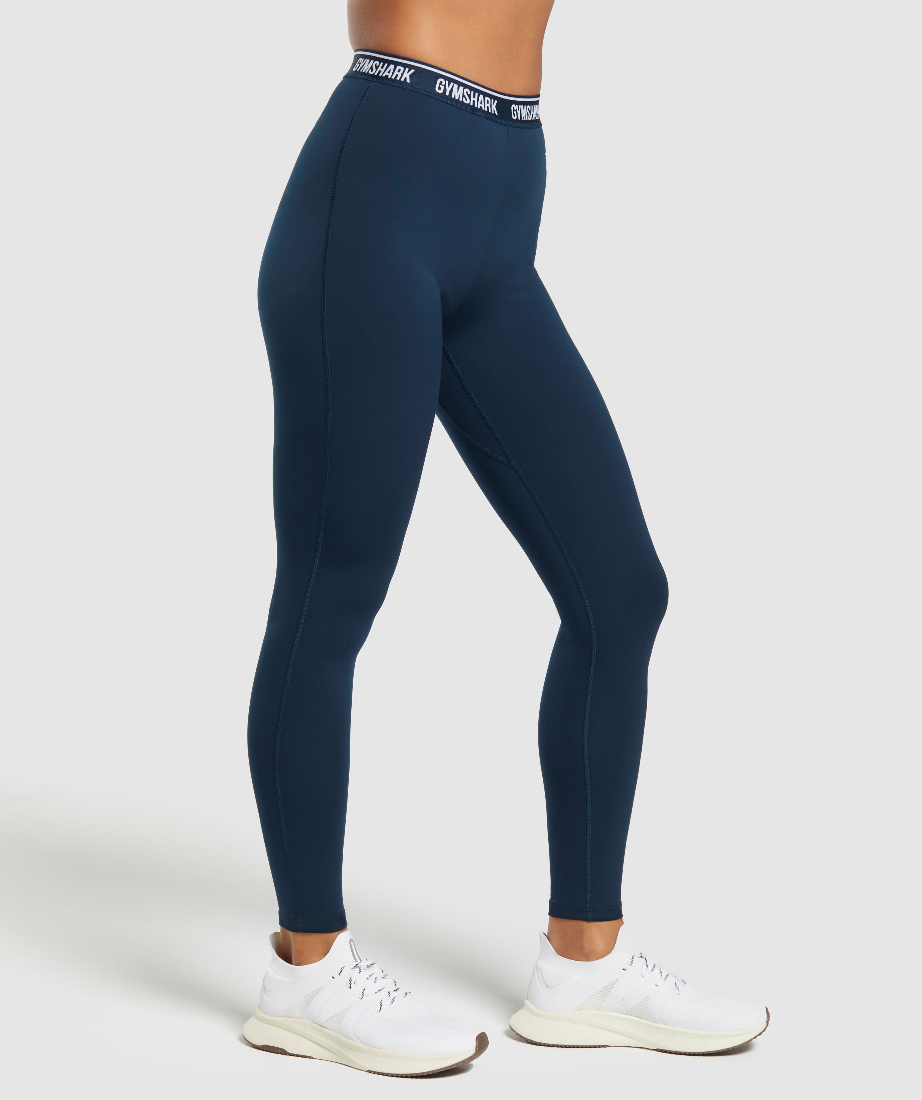 Everyday Waistband Leggings in Navy - view 3