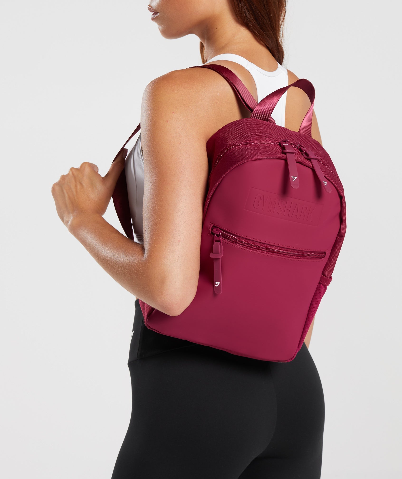 Everyday Mini Backpack in Raspberry Pink - view 2