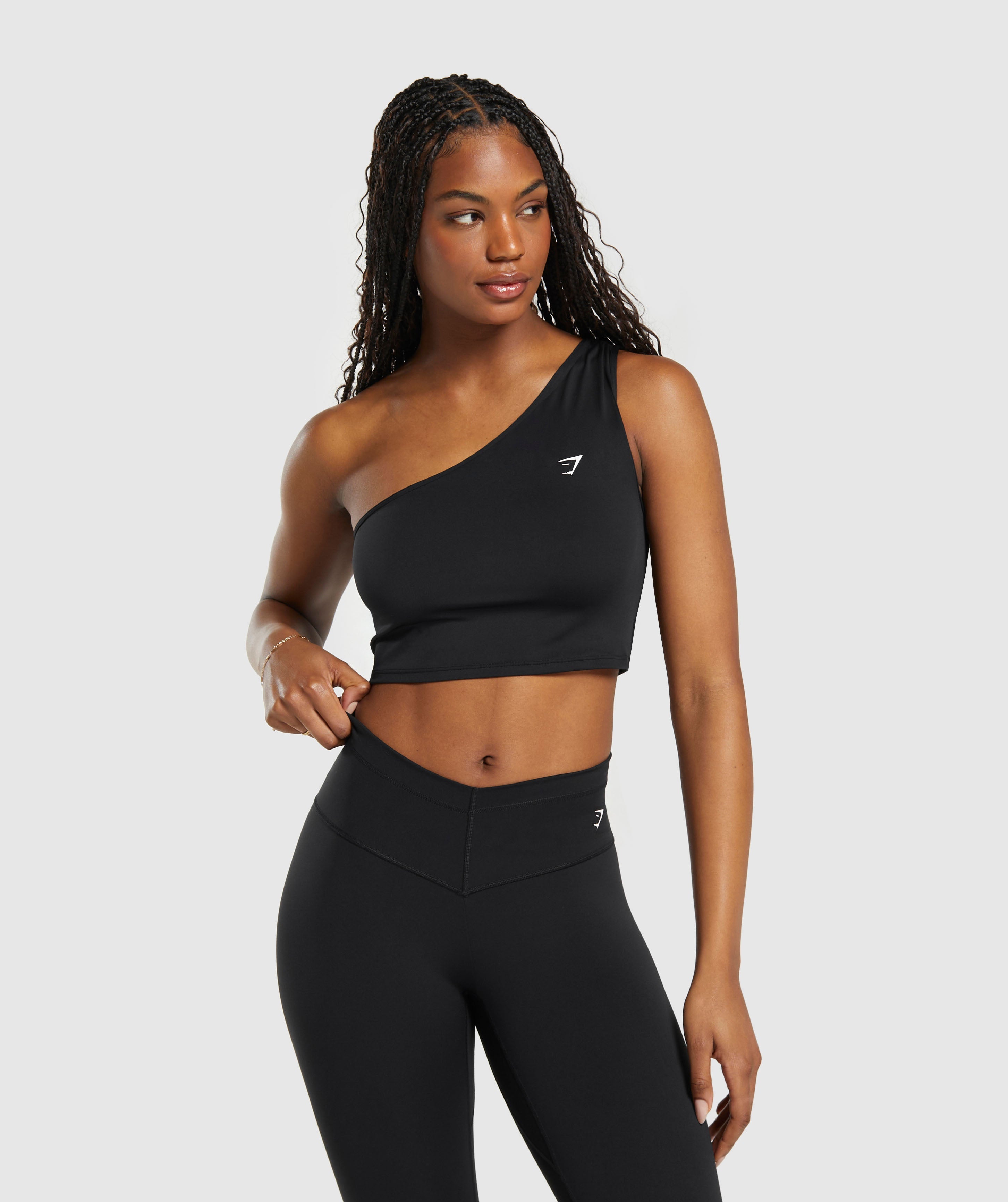 Women's Cutout Tank Tops Built-In Bra - Cropped Activewear Outfits