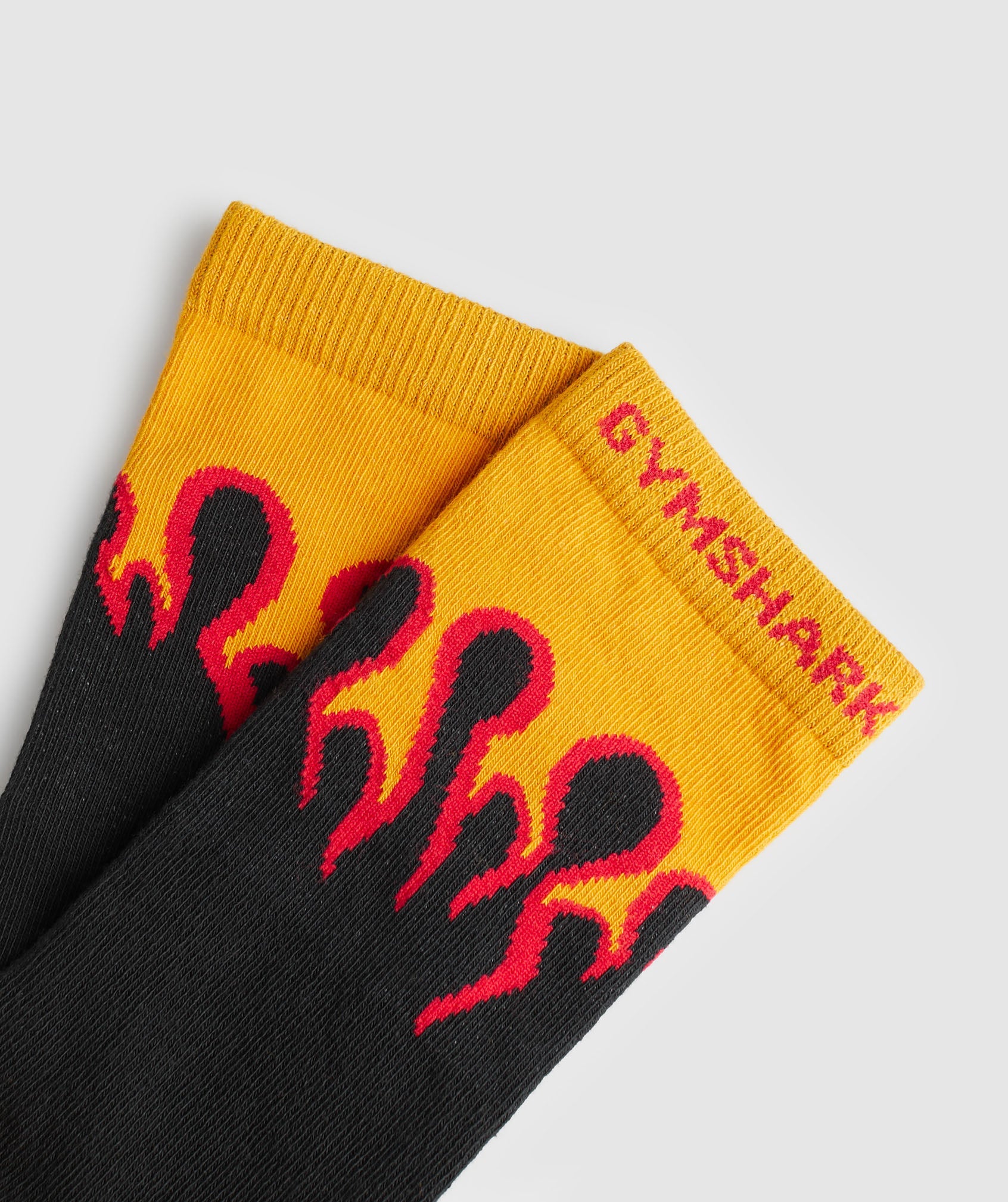 Gymshark Flame Crew Sock - Black