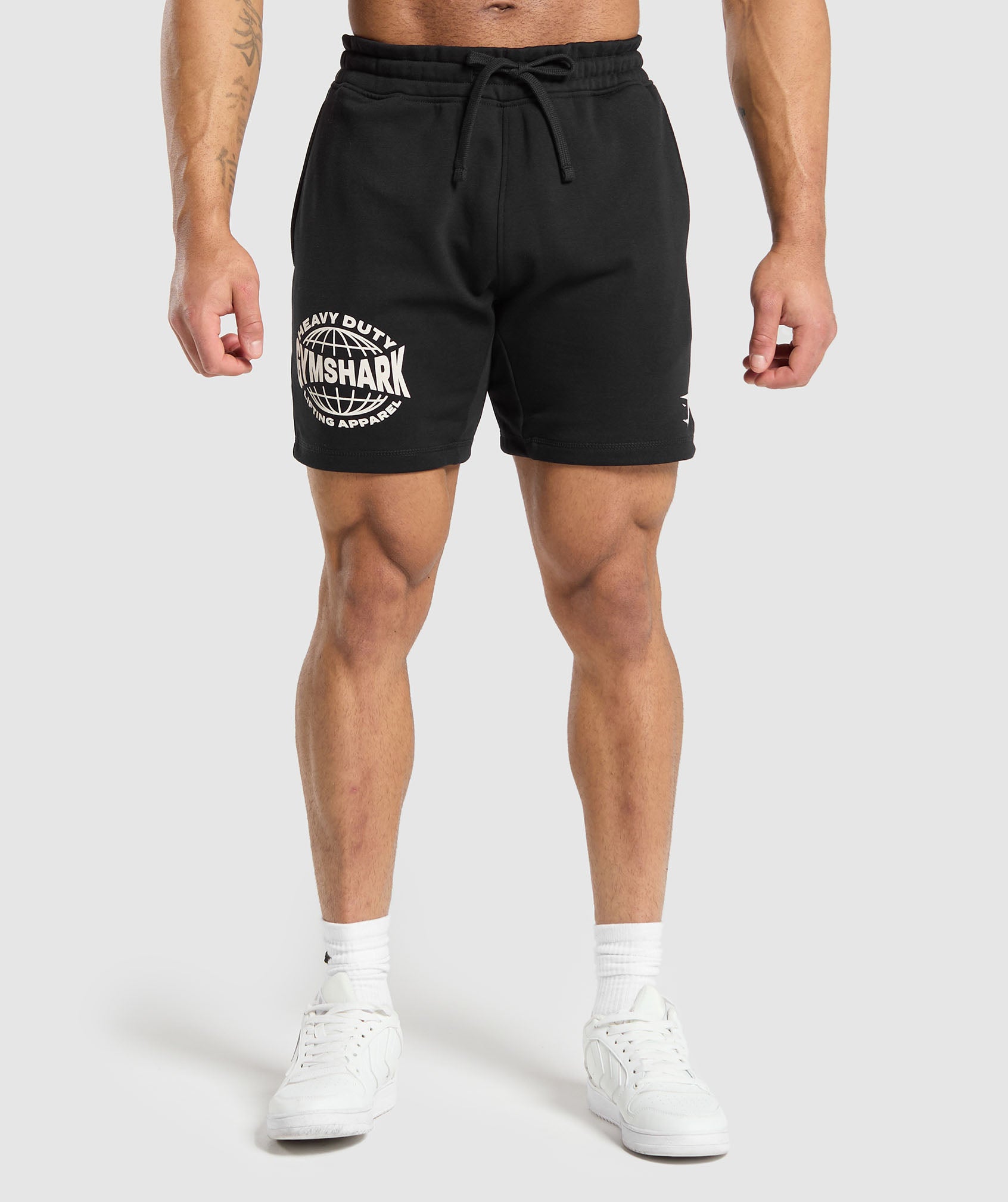 Heavy Duty Apparel 7" Shorts in Black