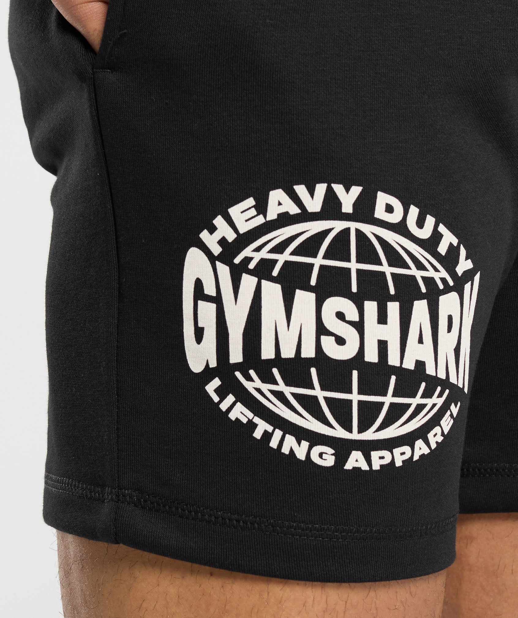 Heavy Duty Apparel 7" Shorts in Black - view 5