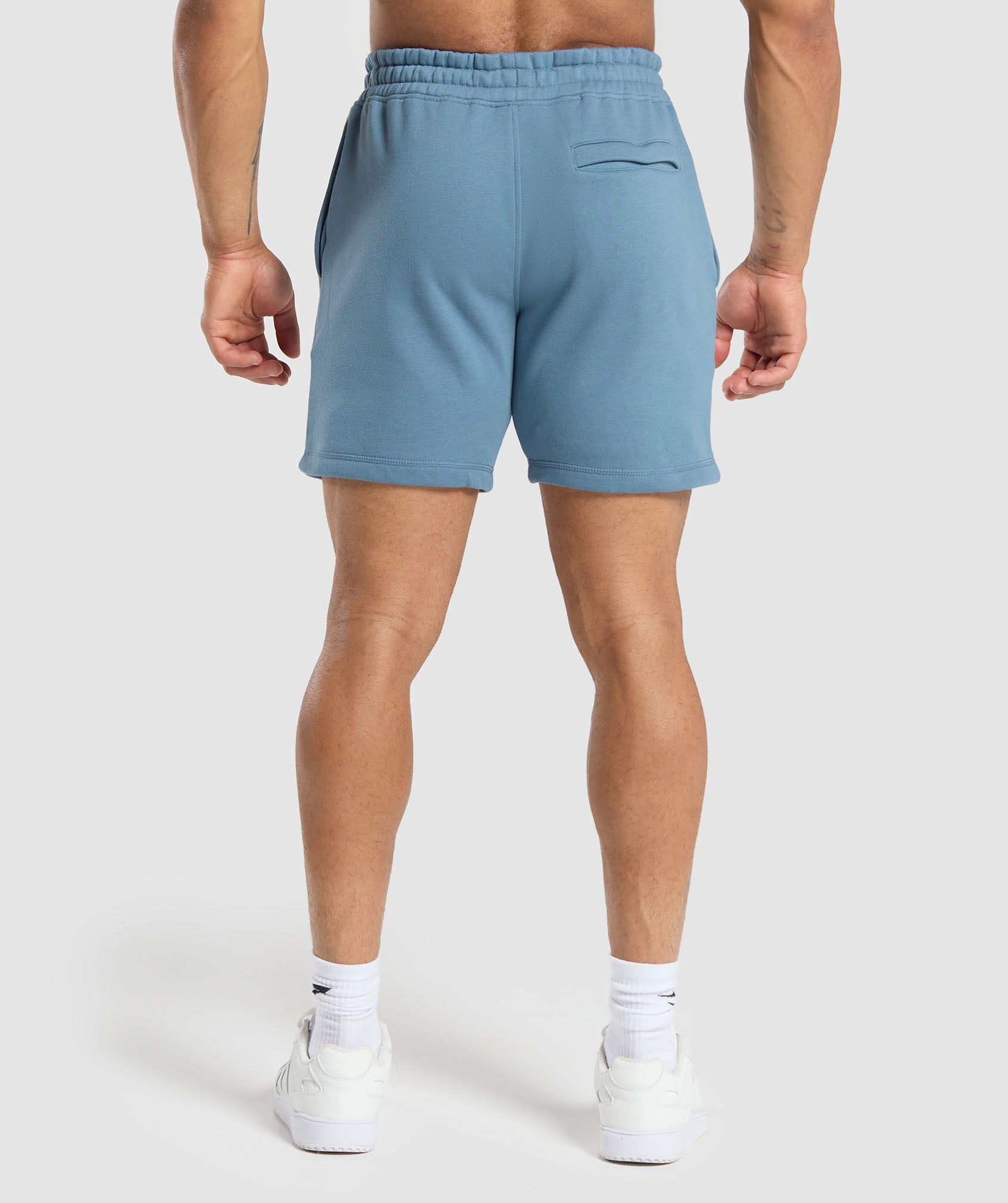 Heavy Duty Apparel 7" Shorts in Faded Blue - view 2