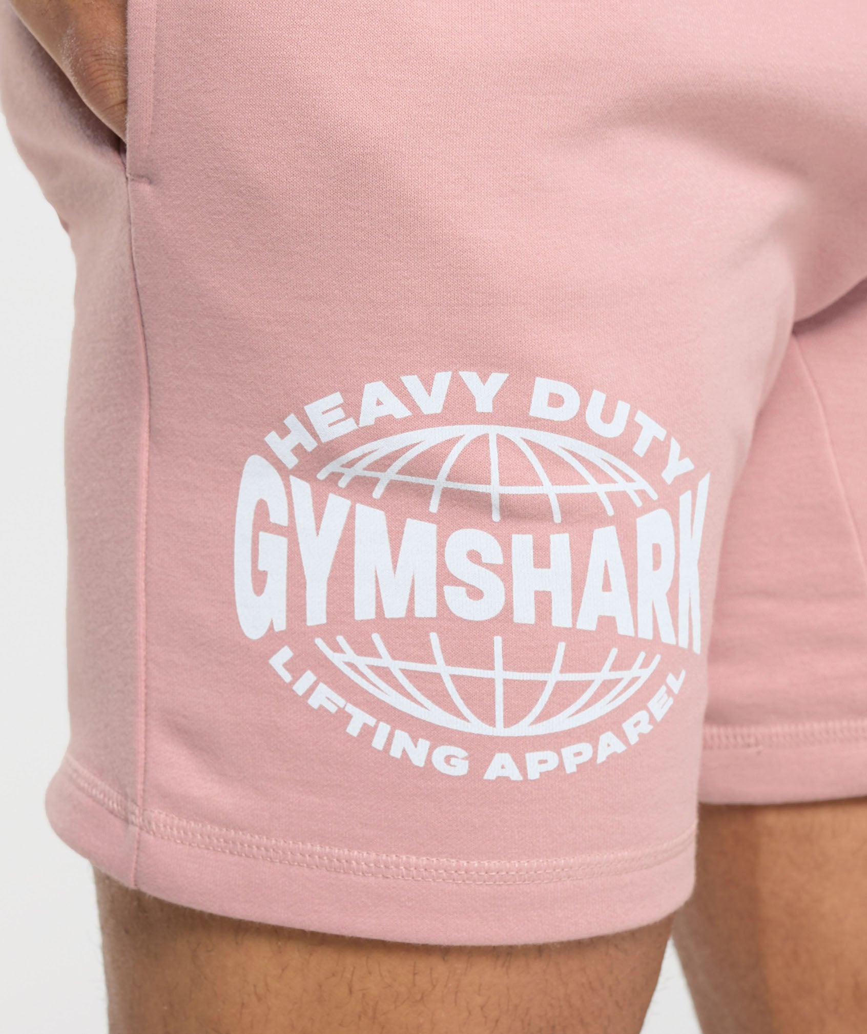 Heavy Duty Apparel 7" Shorts in Light Pink - view 6