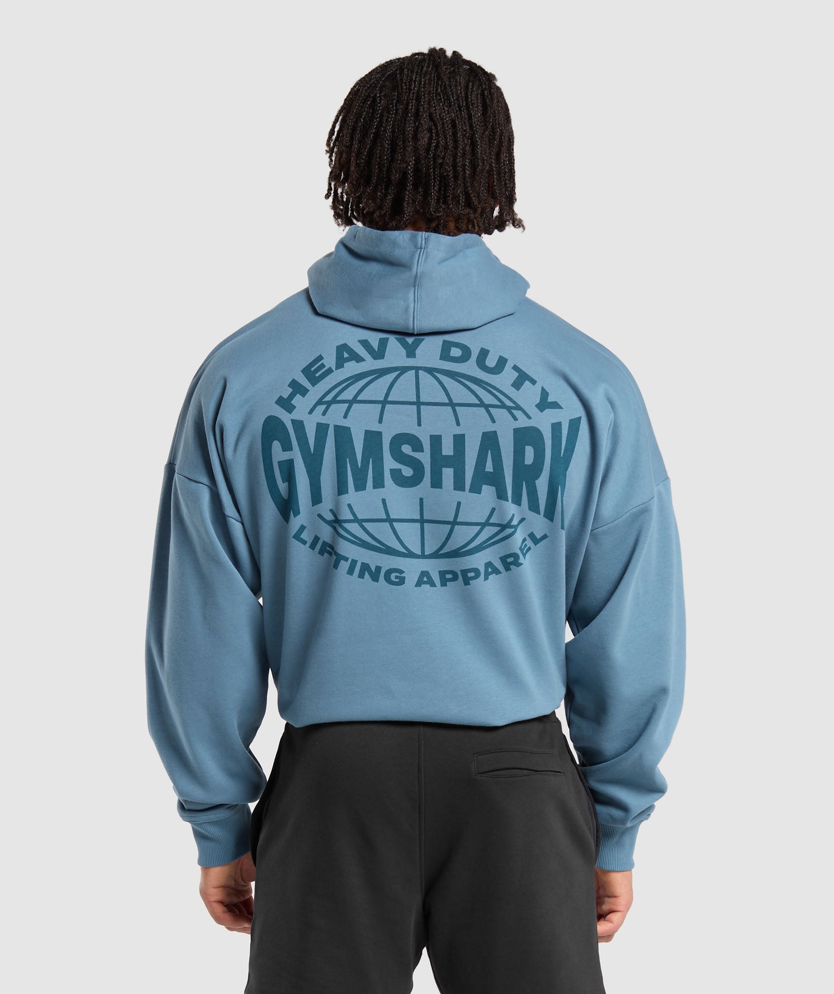 Heavy Duty Apparel Hoodie in Faded Blue - view 1