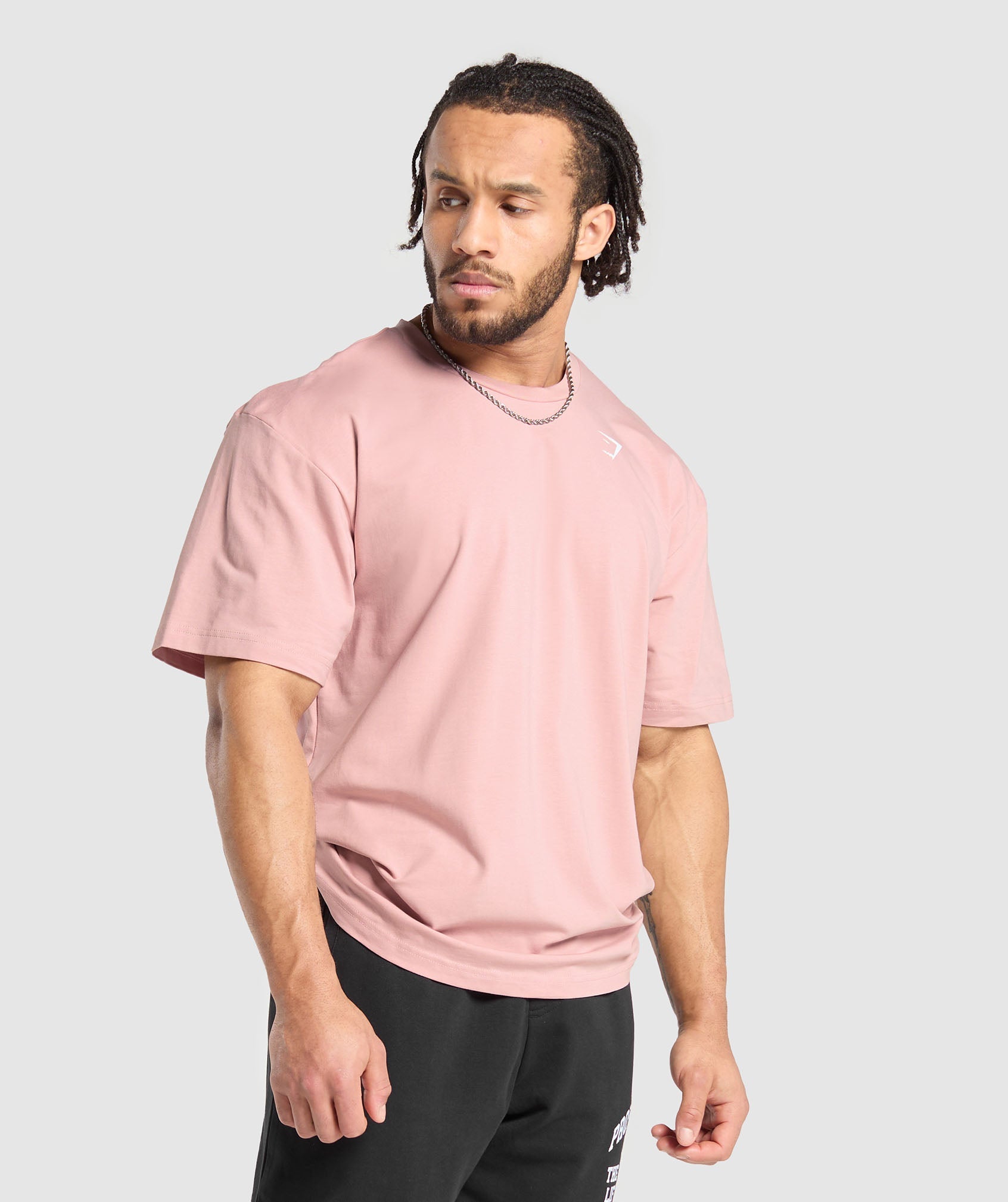 Heavy Duty Apparel T-Shirt in Light Pink - view 3