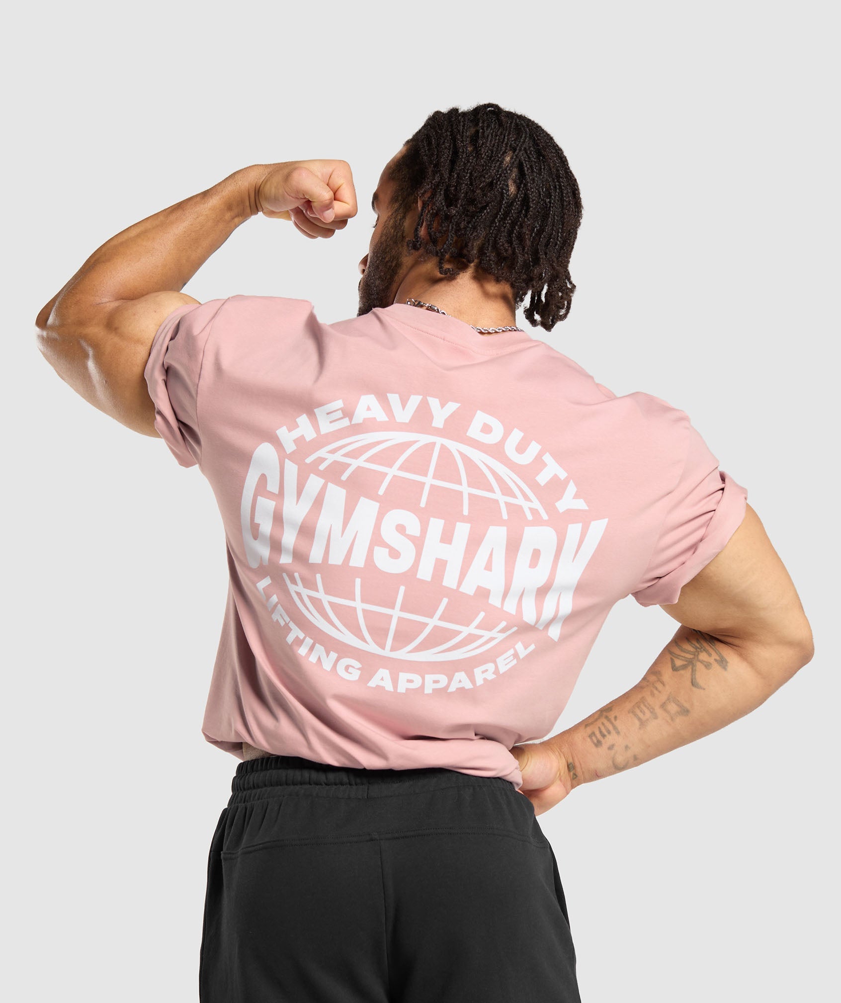 Heavy Duty Apparel T-Shirt in Light Pink - view 6