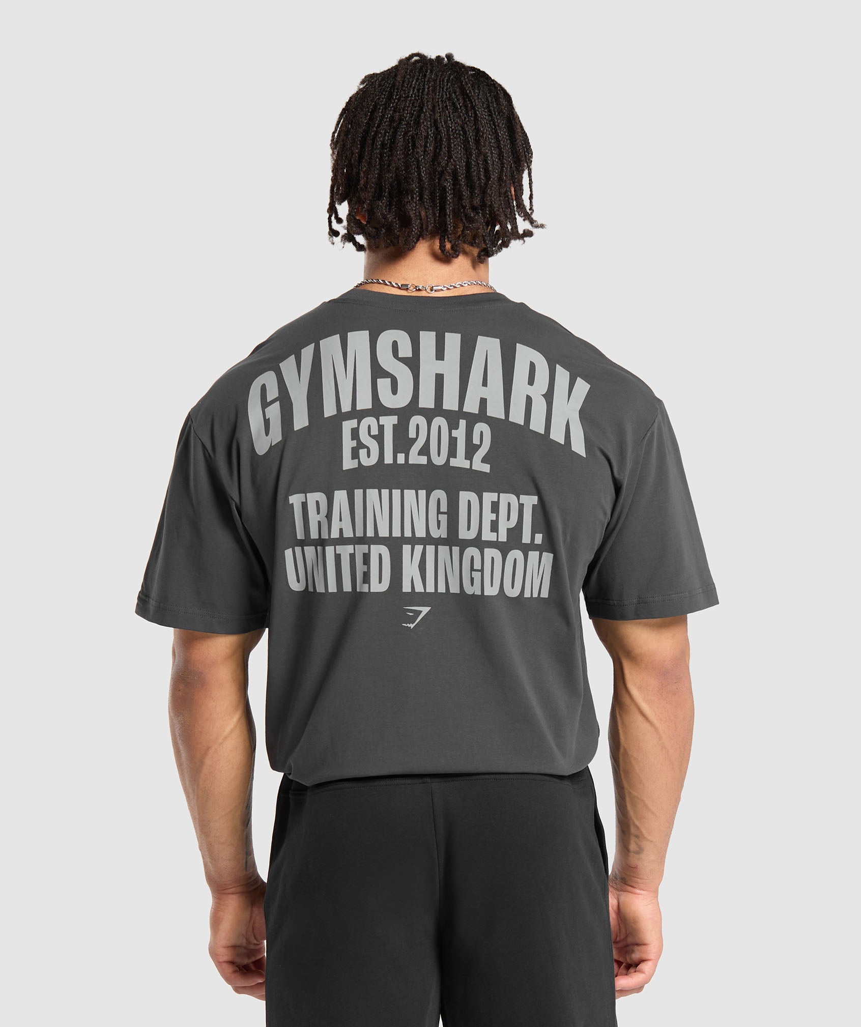 Training Dept. UK T-Shirt en Asphalt Grey