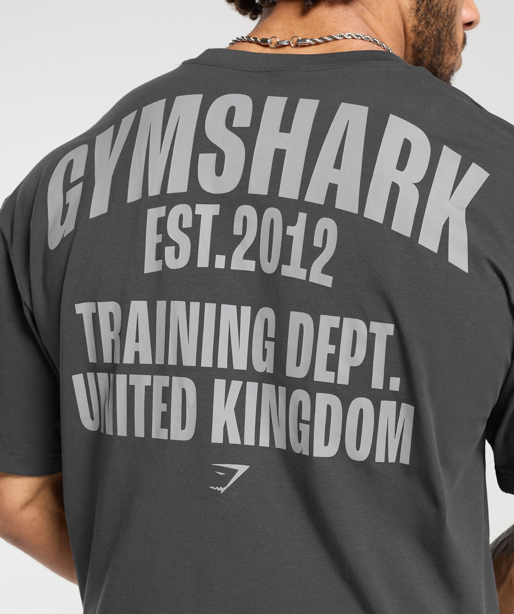 Training Dept. UK T-Shirt in Asphalt Grey - view 6