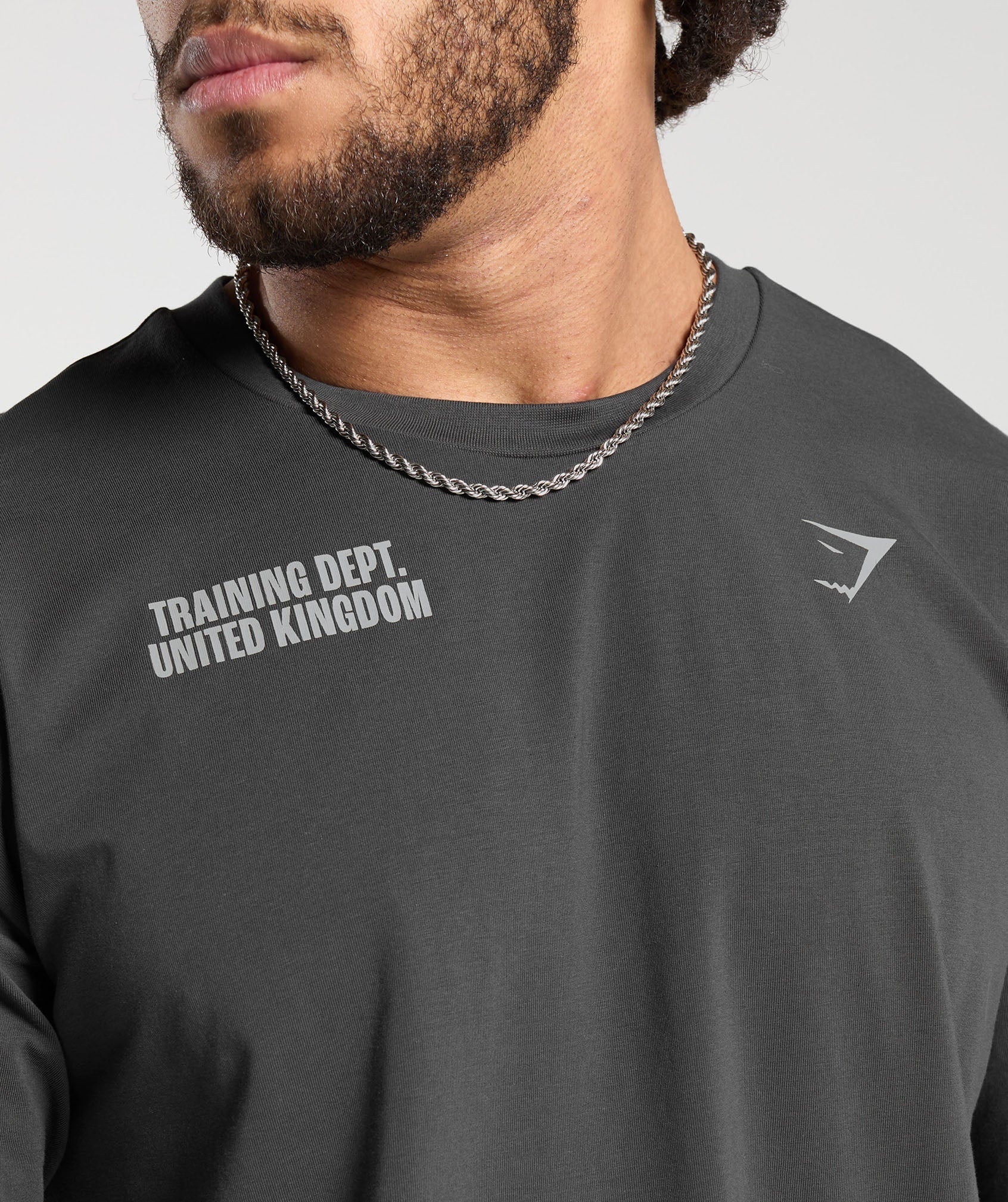 Training Dept. UK T-Shirt in Asphalt Grey - view 5