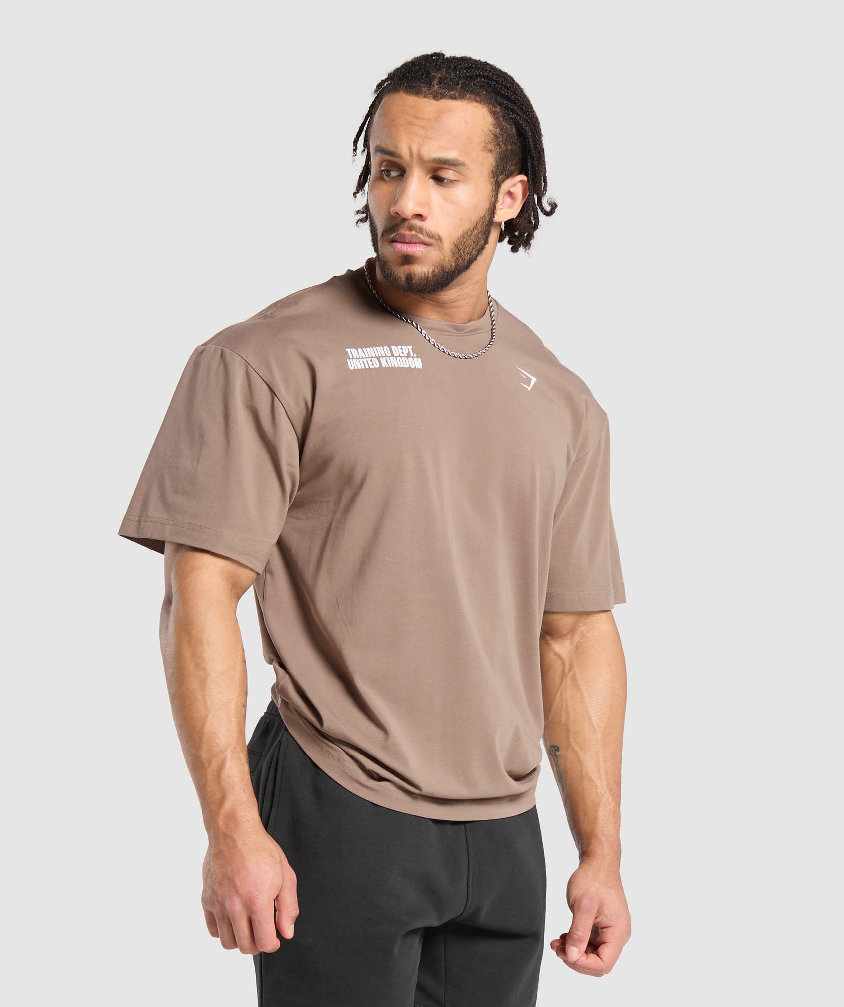 Training Dept. UK T-Shirt in Mocha Mauve - view 3