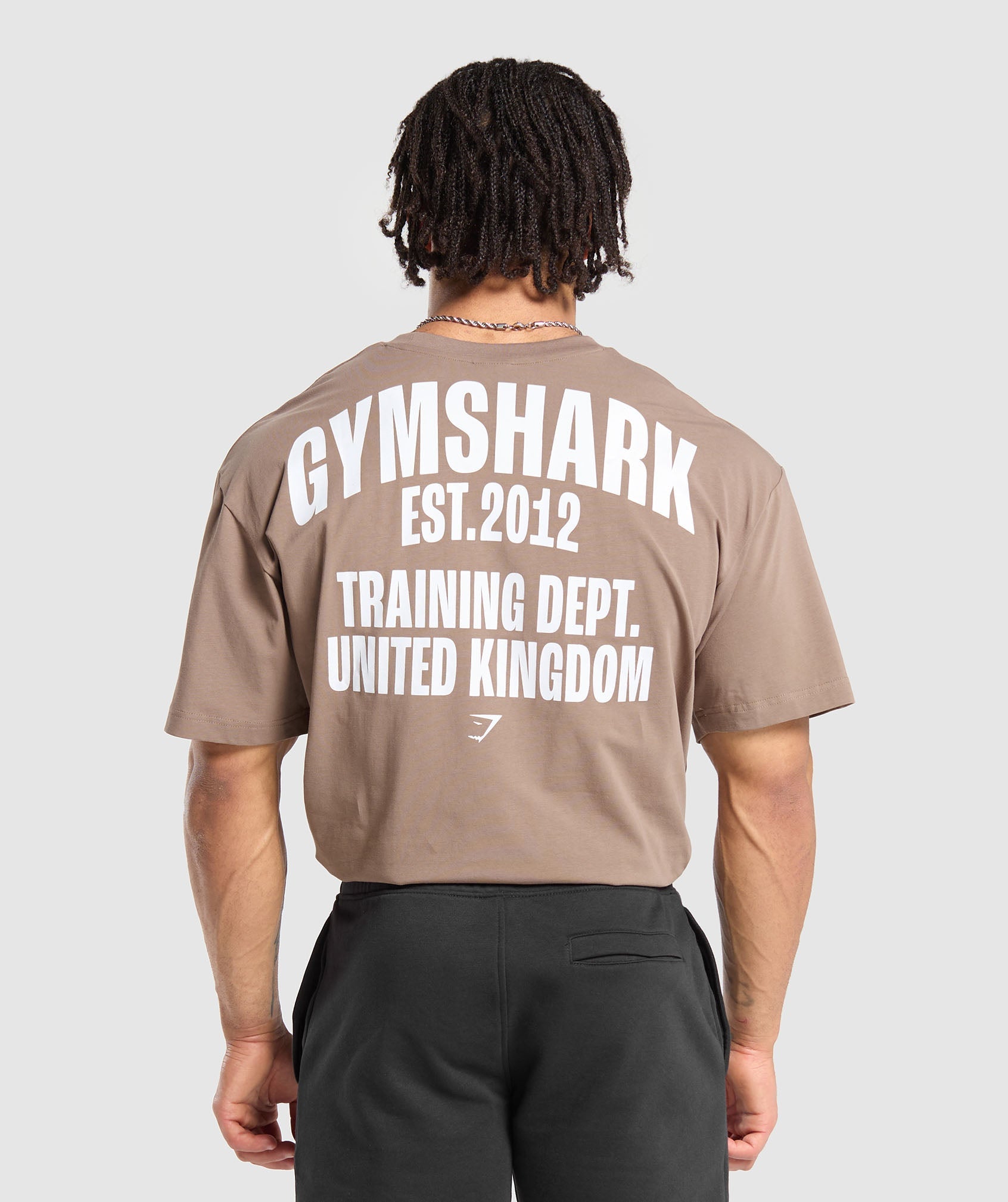 Training Dept. UK T-Shirt in Mocha Mauve - view 1