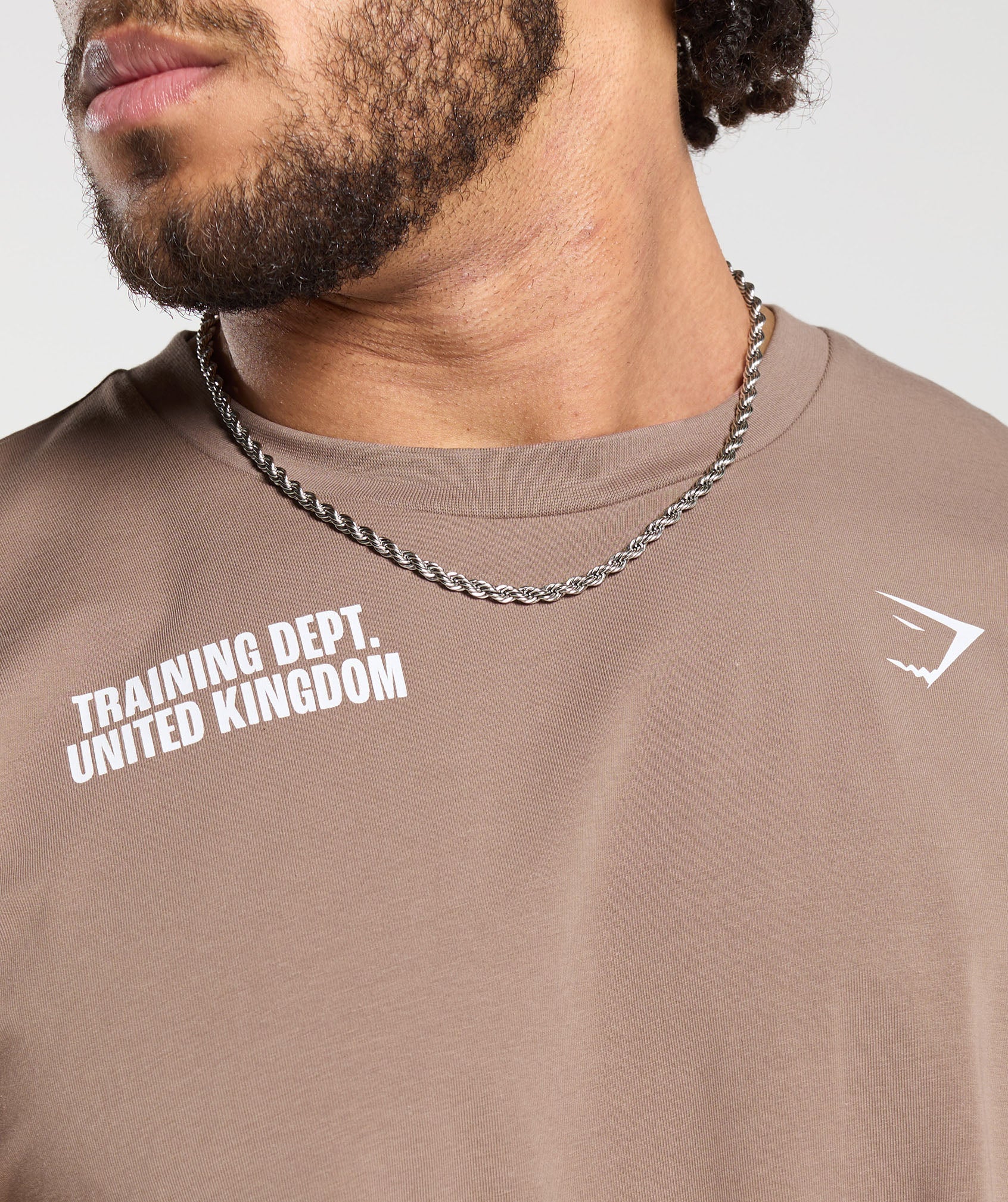 Training Dept. UK T-Shirt in Mocha Mauve - view 7