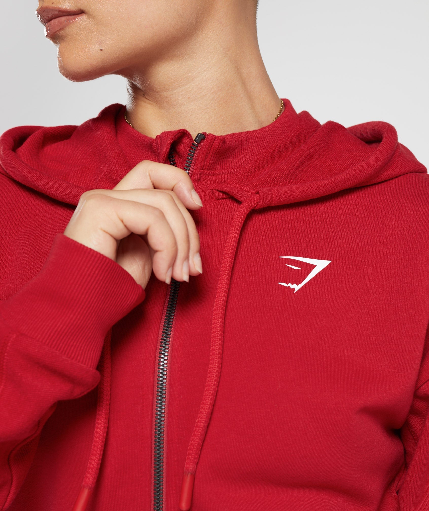 GS Power Crop Zip Hoodie product image 5