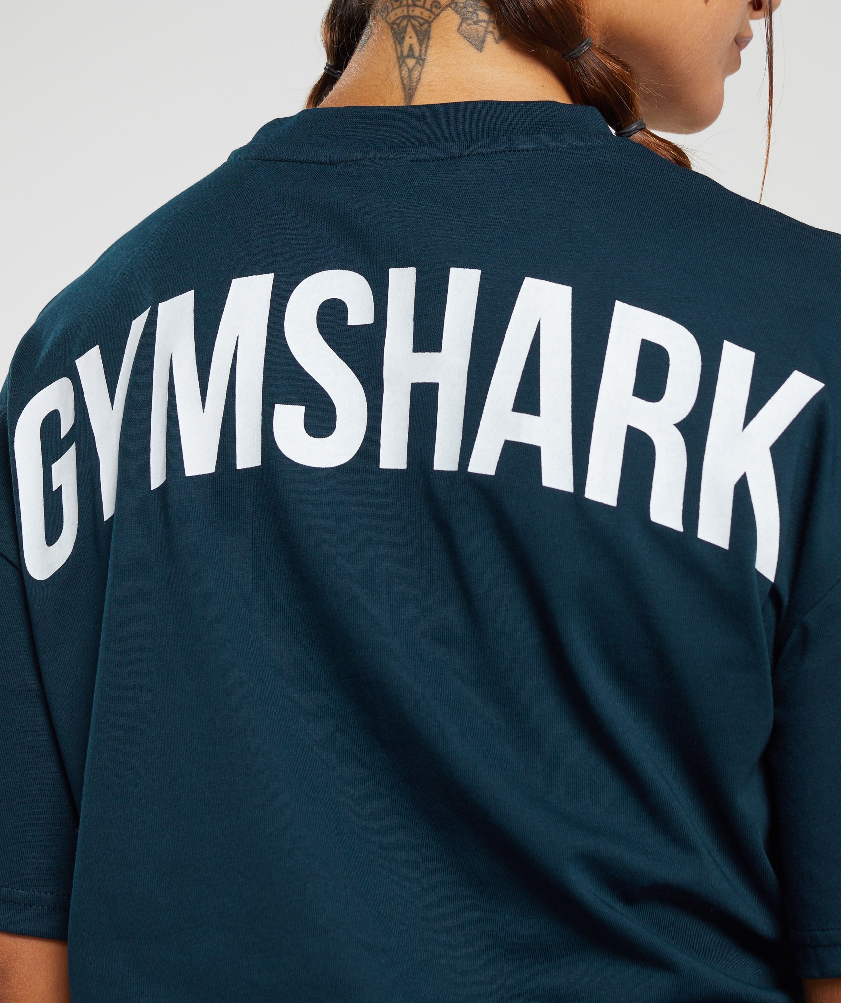 Gymshark GS Power Oversized T-Shirt - Walnut Mauve