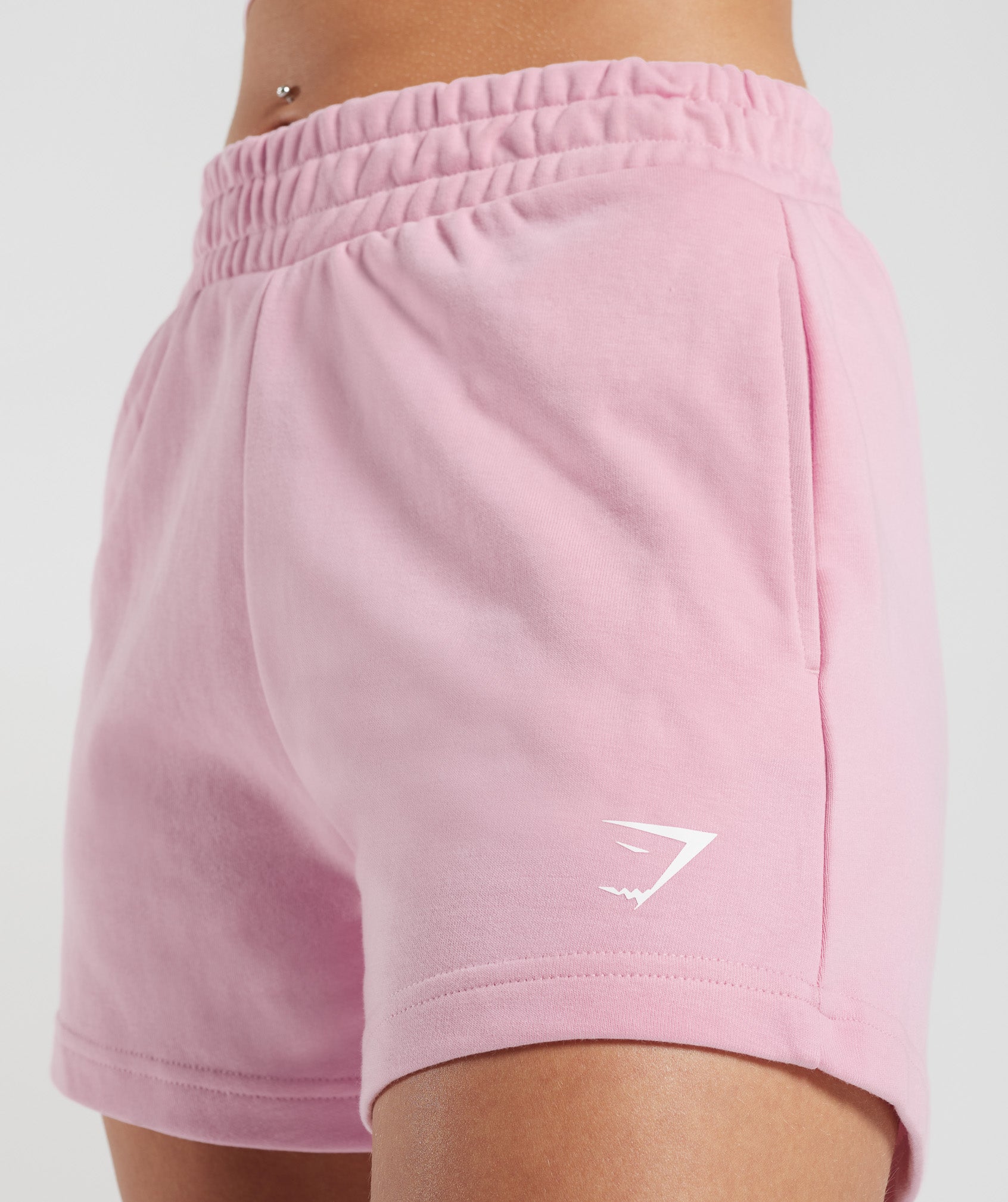Strong Peach Shorts in Candy Floss Pink - view 5