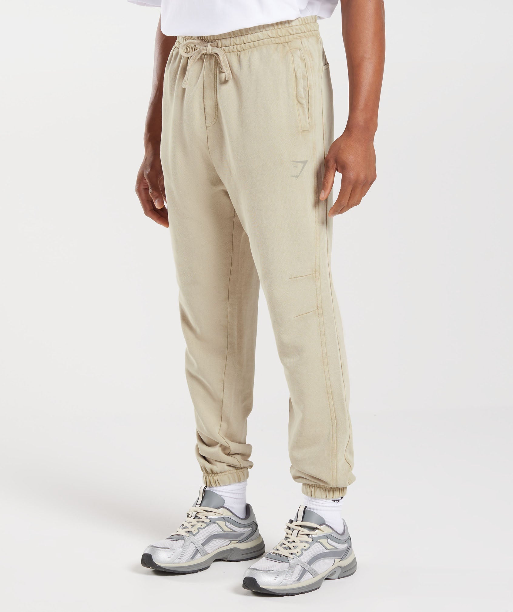 Collegiate Joggers in Pebble Grey/Acid Wash - view 3