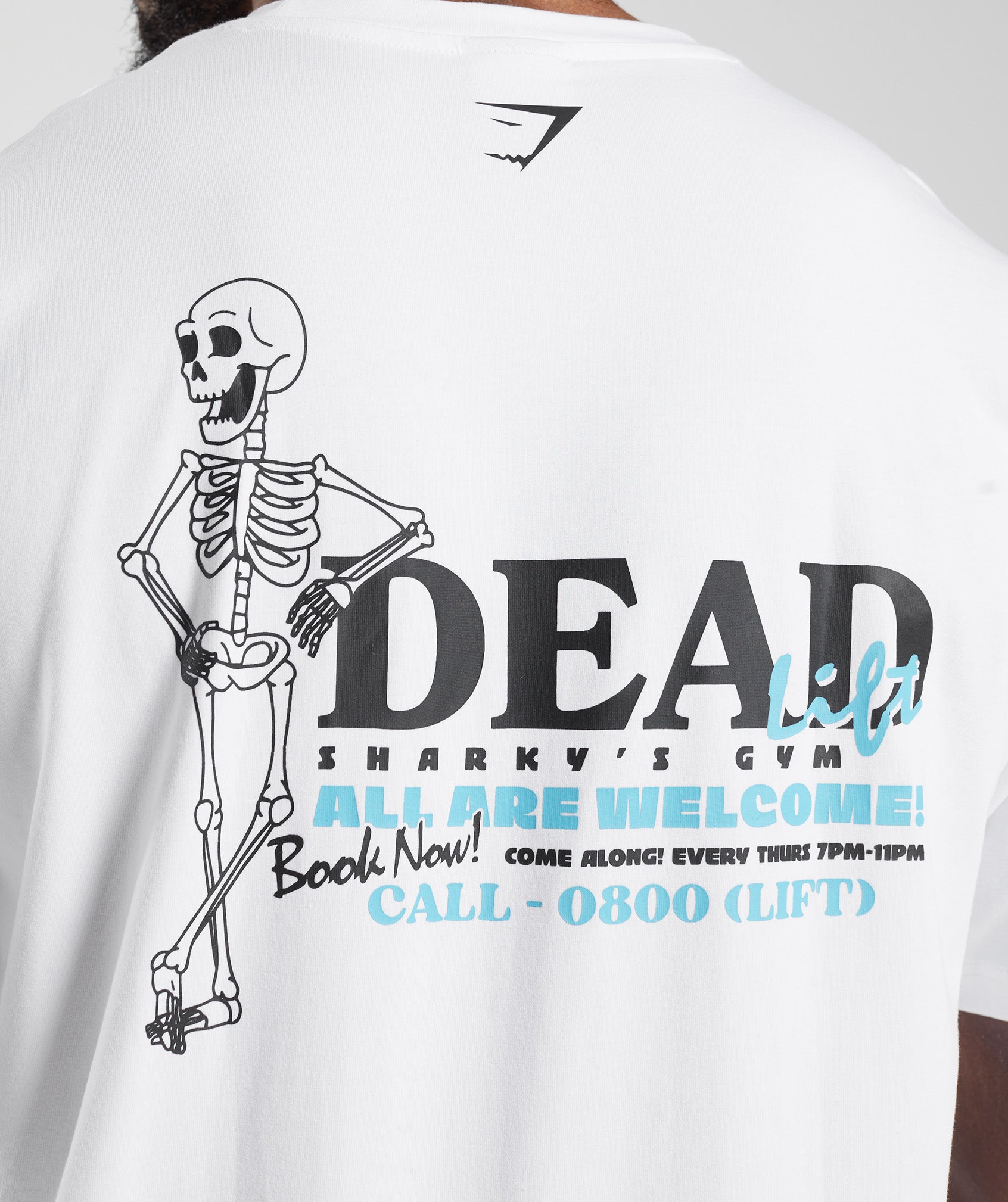 Dead Lift T-Shirt in White - view 2