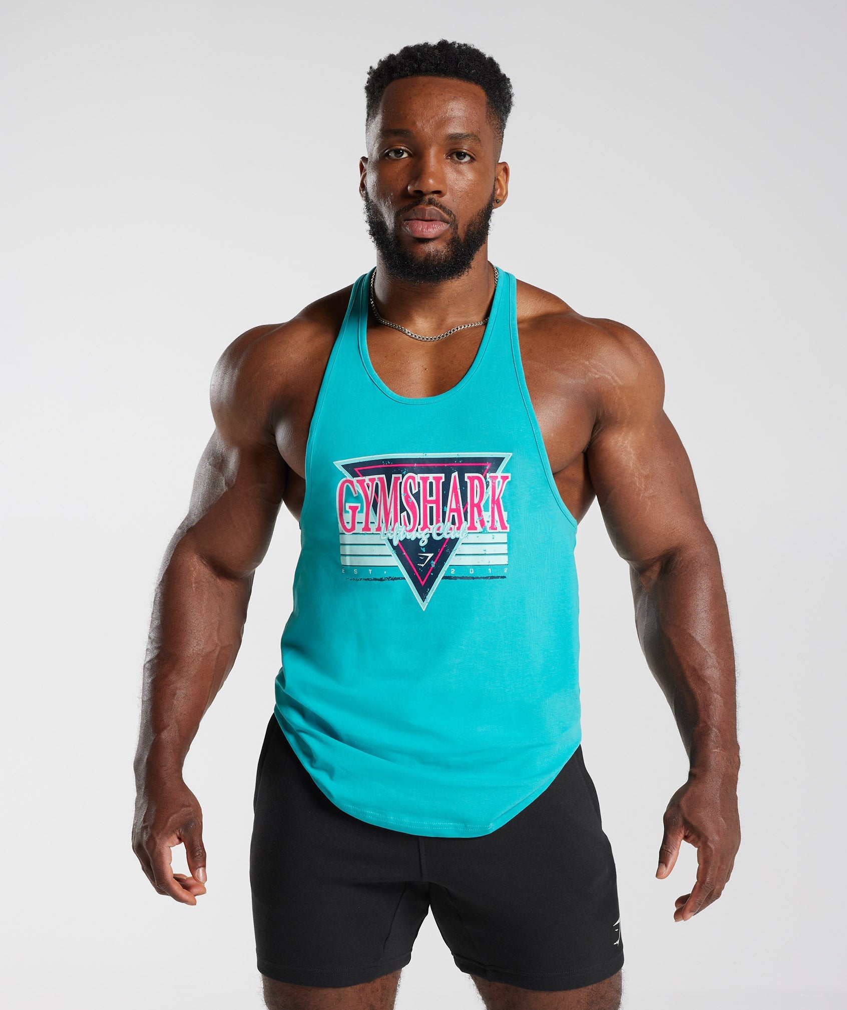 Retrowave Stringer en Aegean Blue