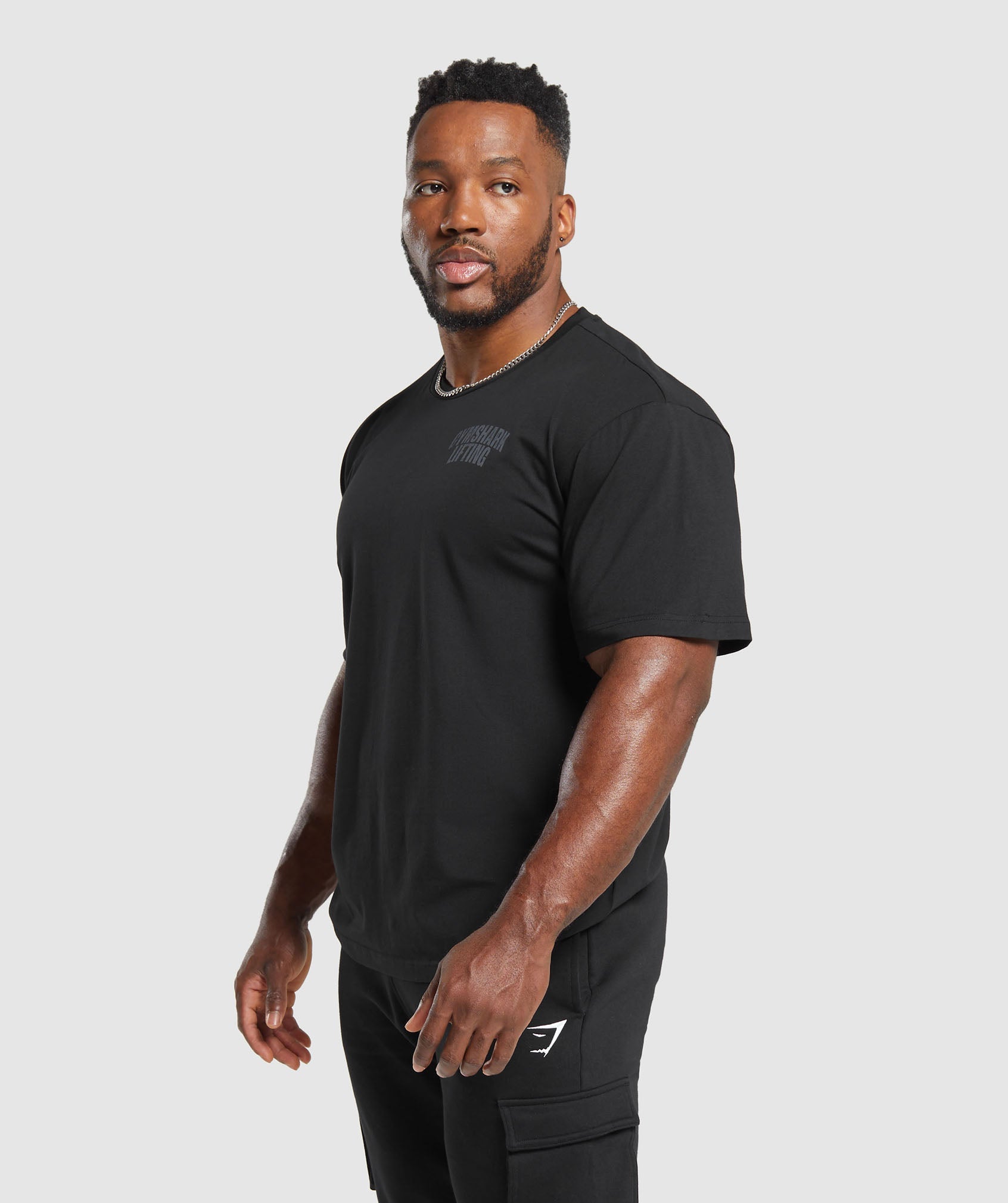 Gymshark Jersey Body Fit T-Shirt - Black
