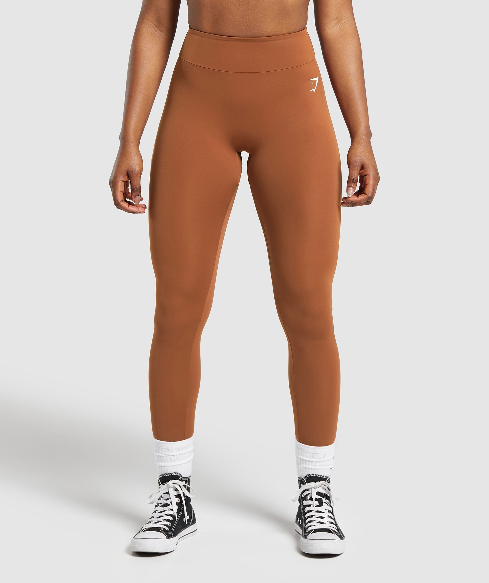 GS Power Tall Leggings in Copper Brown - view 1