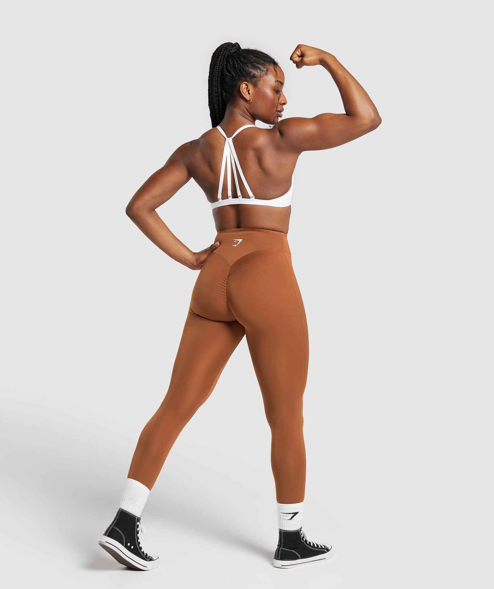 GS Power Tall Leggings in Copper Brown - view 4