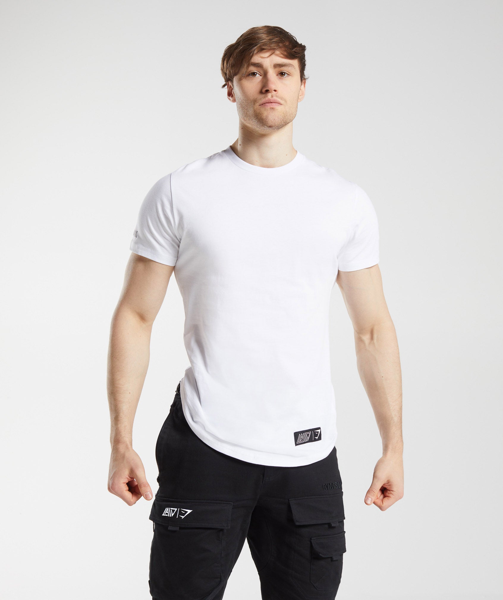 GS x David Laid T-Shirt in White - view 1