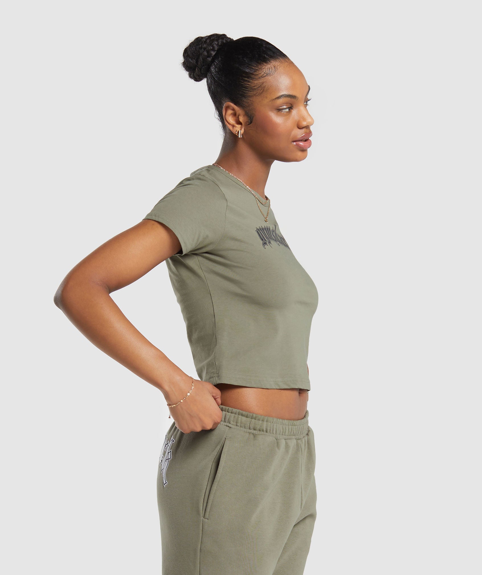 Heavy Flex T-Shirt in Utility Green - view 3