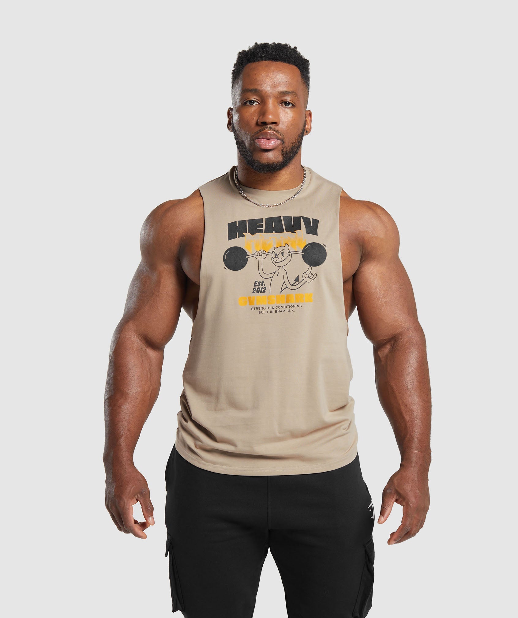 Camisetas de entrenamiento sin mangas para hombres – Camisetas de gimnasio  sin mangas de Gymshark