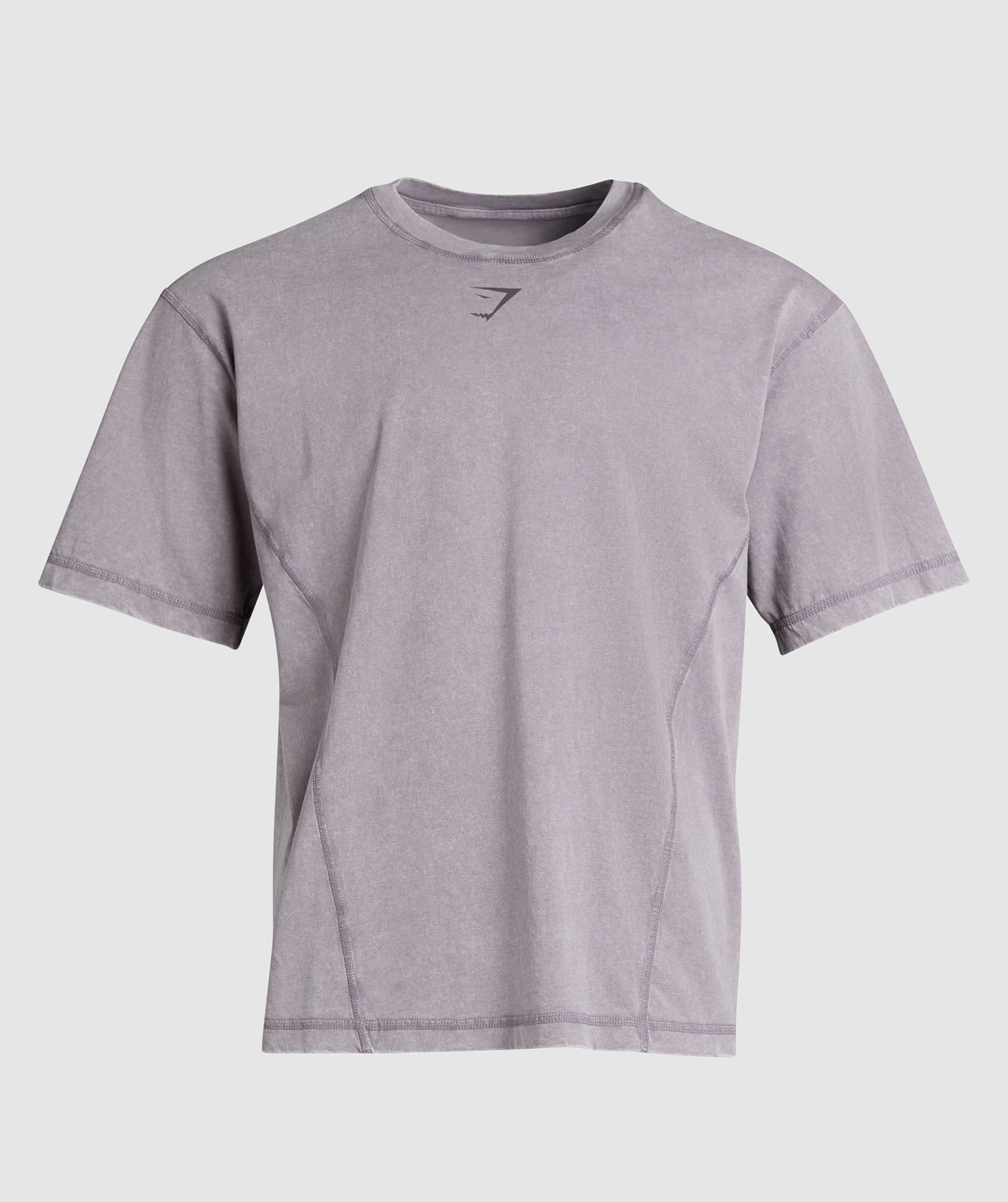 Heritage Washed T-Shirt in Fog Purple - view 7