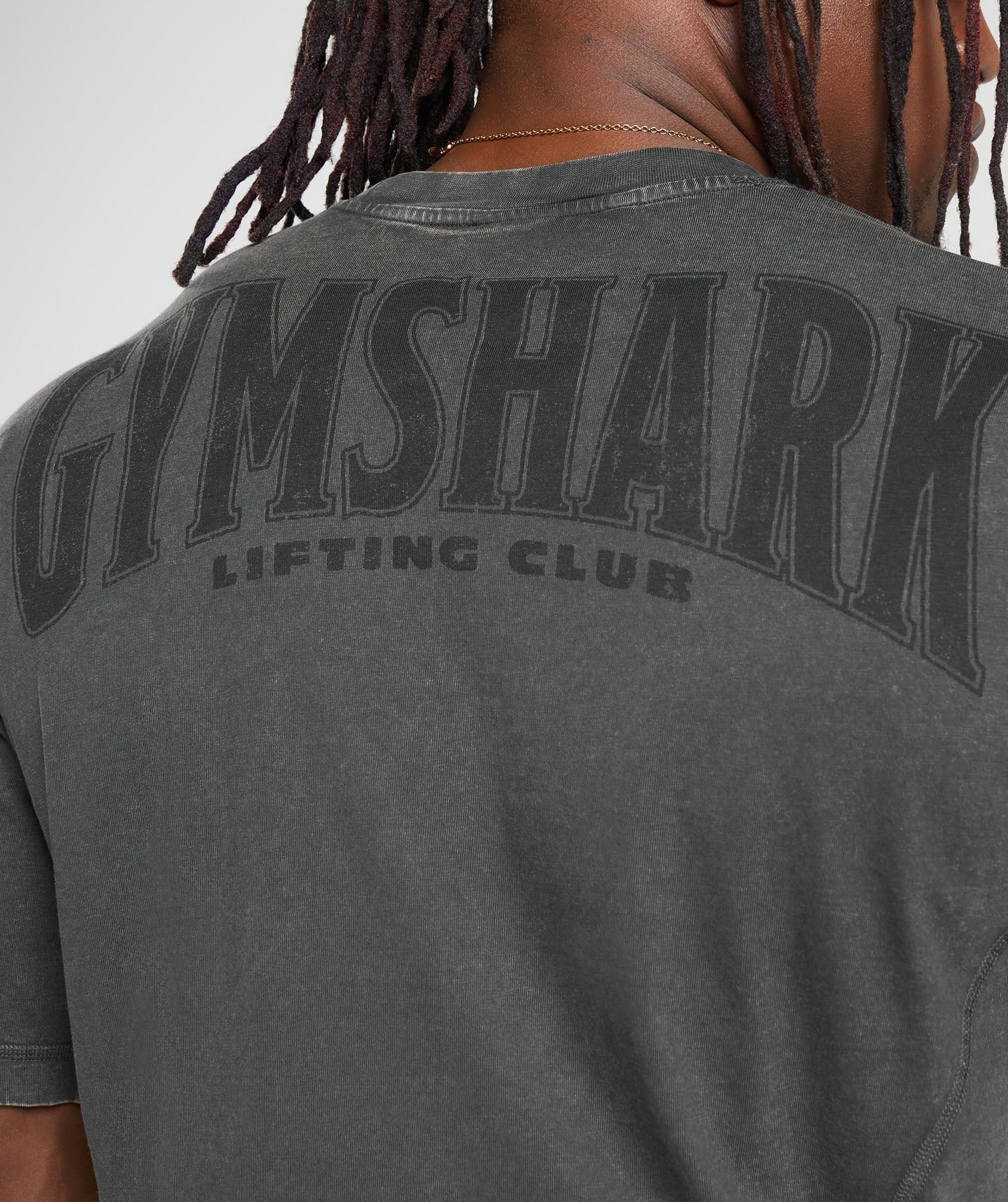 Gymshark Heritage Washed T-Shirt - Onyx Grey