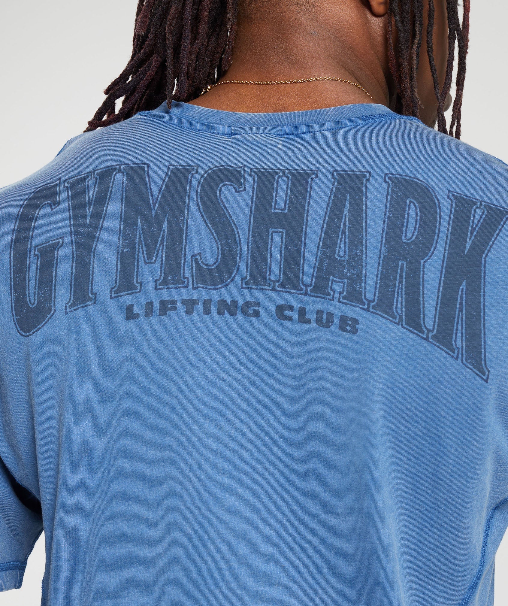 Gymshark Heritage Washed T-Shirt - Vintage Blue
