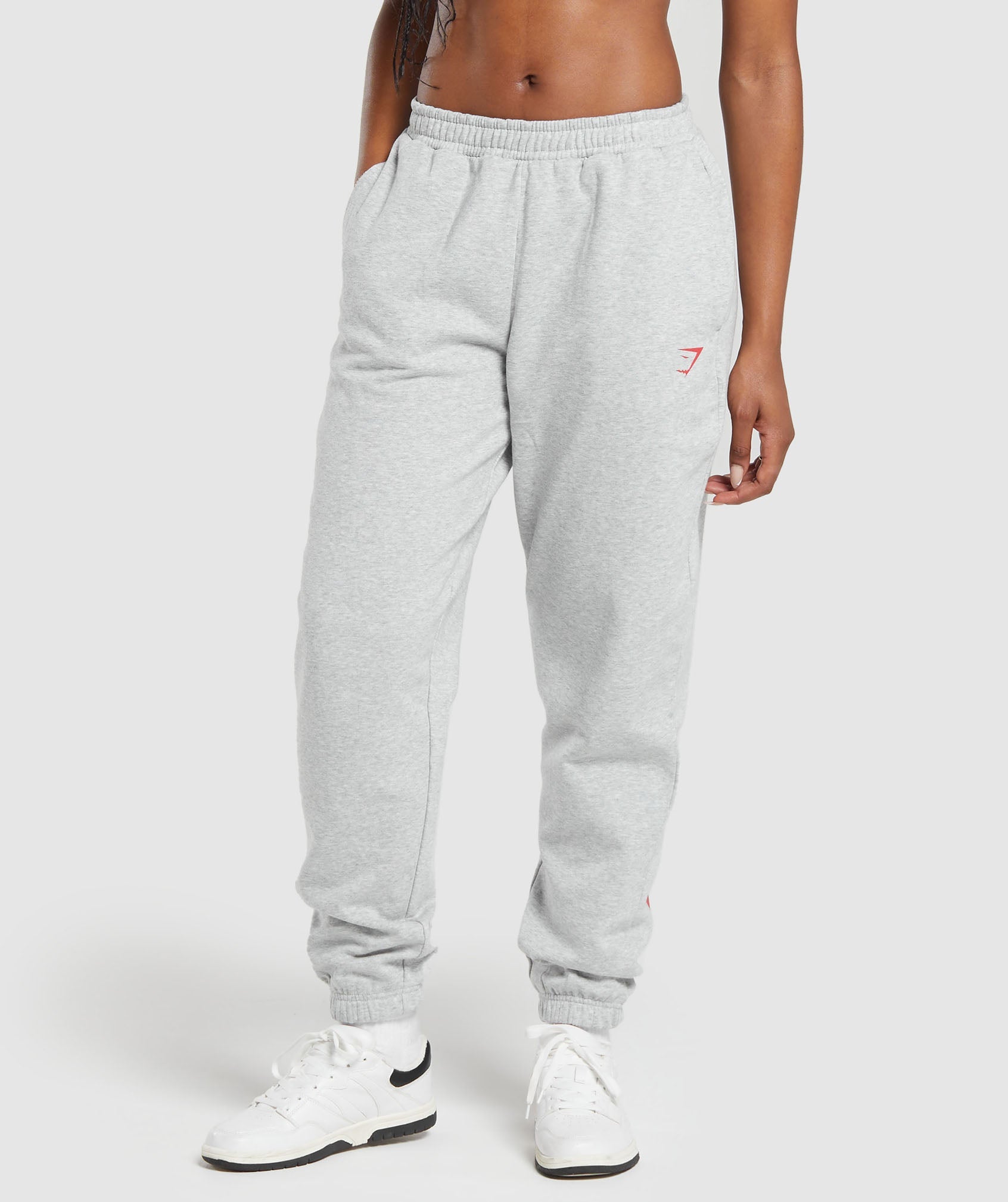 Gymshark Rest Day Sweats Joggers - Light Grey Core Marl