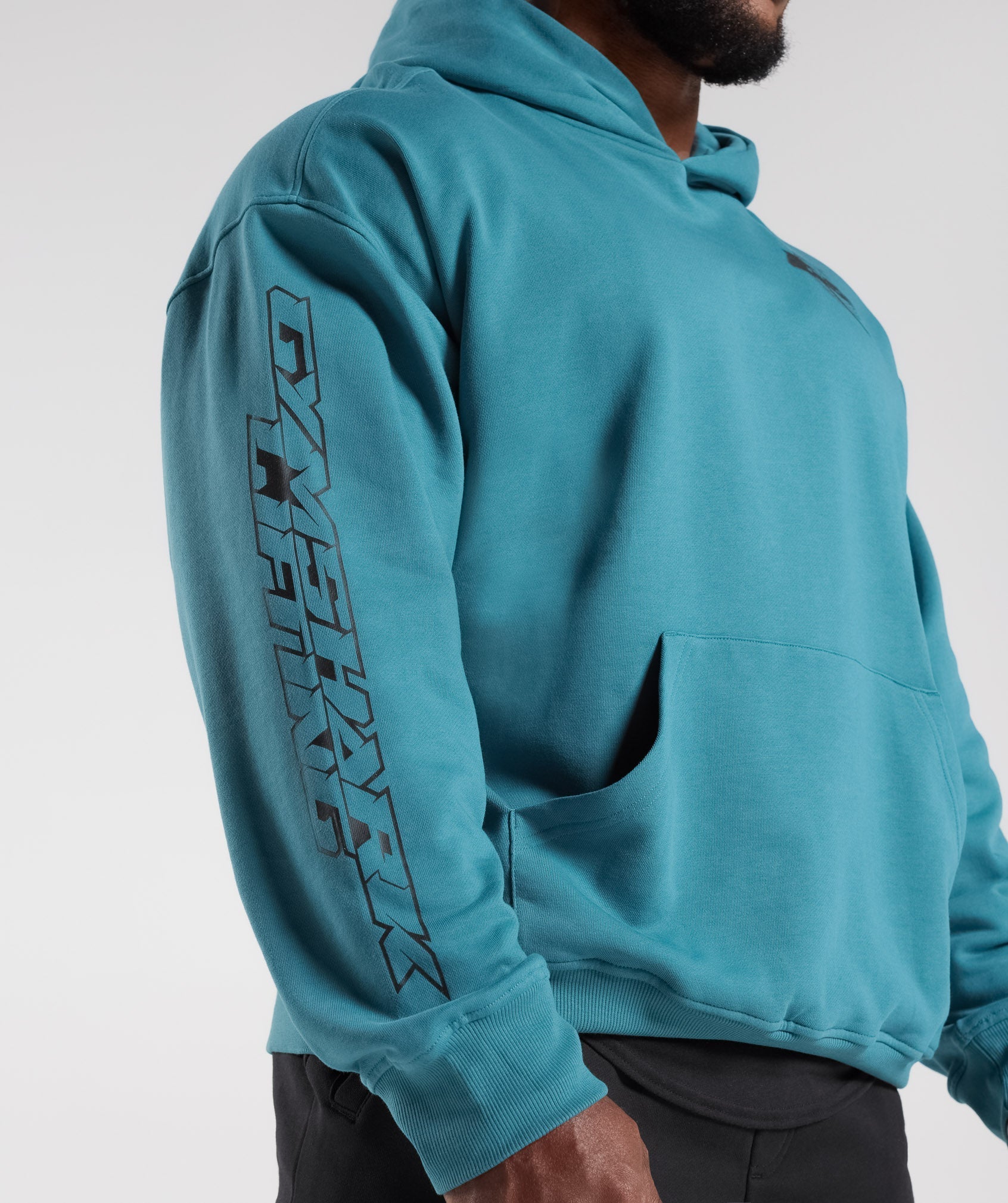 Intergalactic Lifting Hoodie in Terrace Blue - view 6