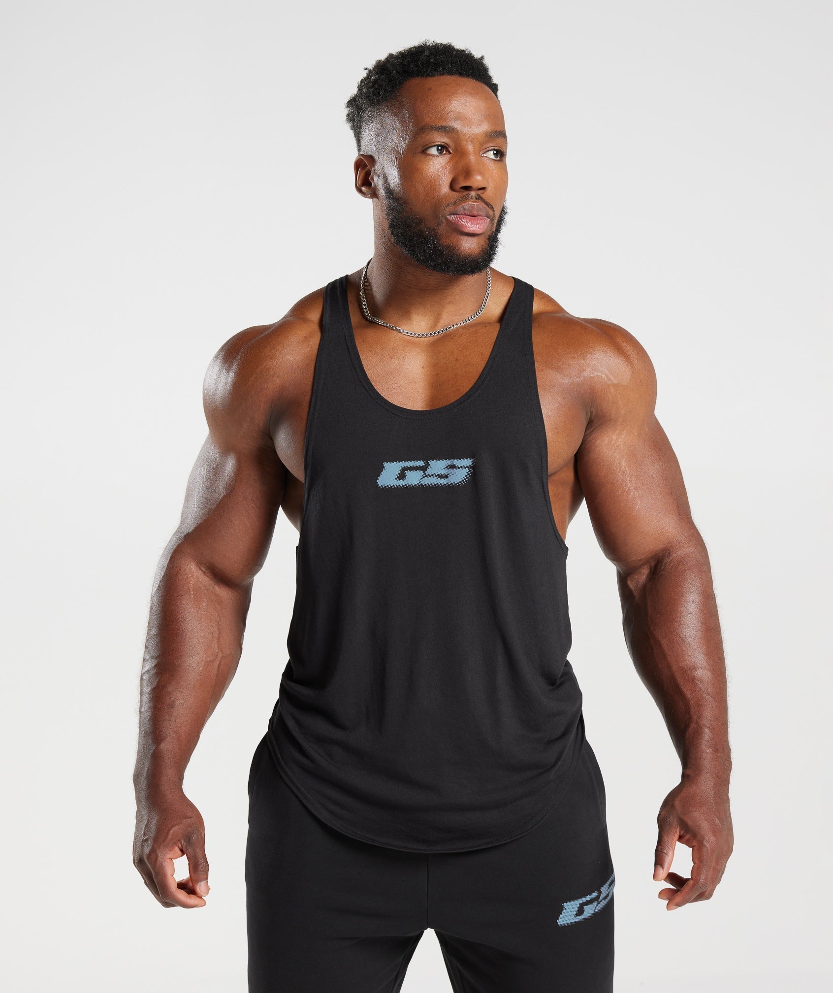 15,68 US$-Gym Stringer Tank Top Ropa deportiva para hombre