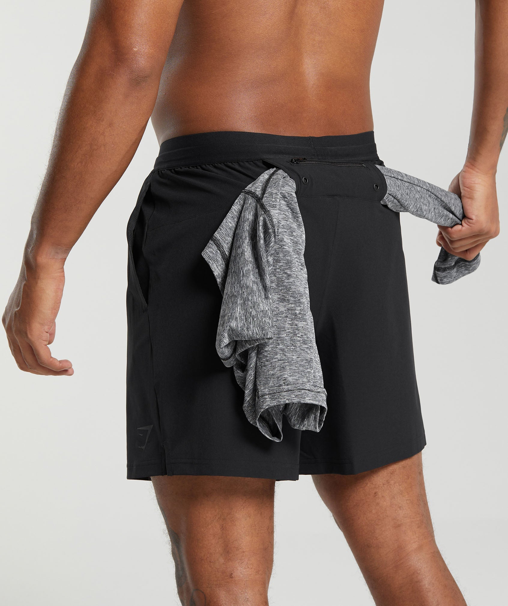 Land to Water 6" Shorts in Black - view 7