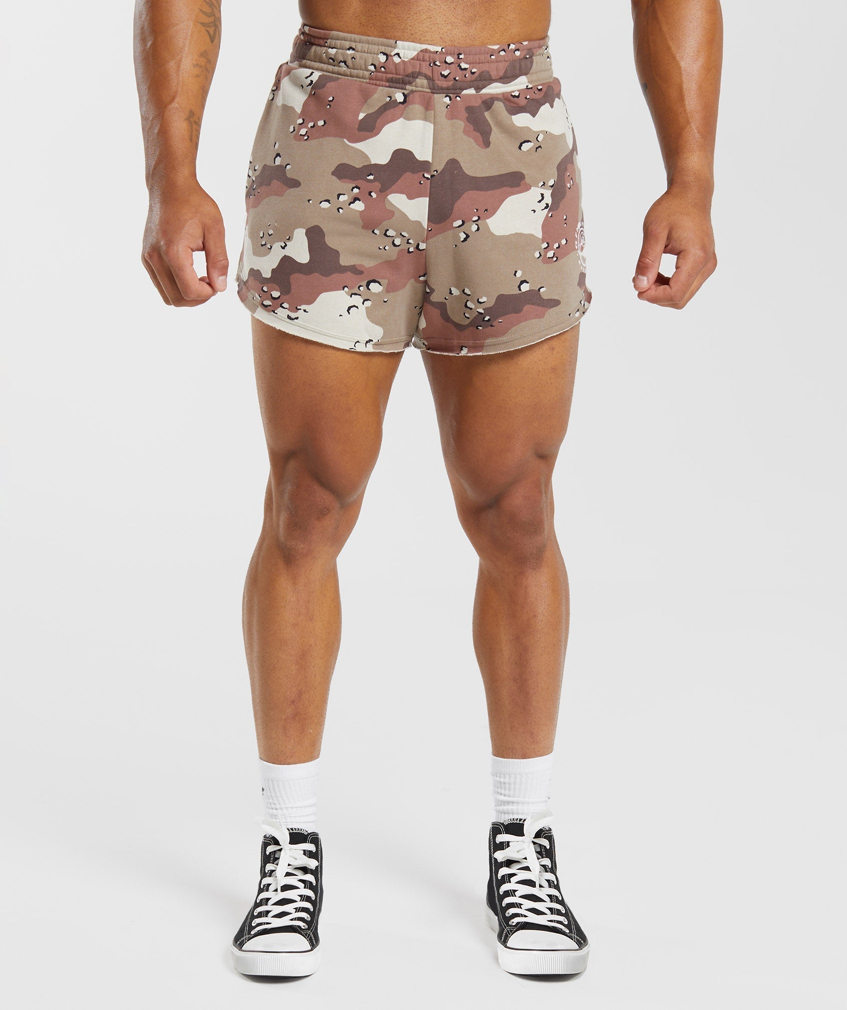 Gymshark Legacy 4 Shorts - Walnut Mauve