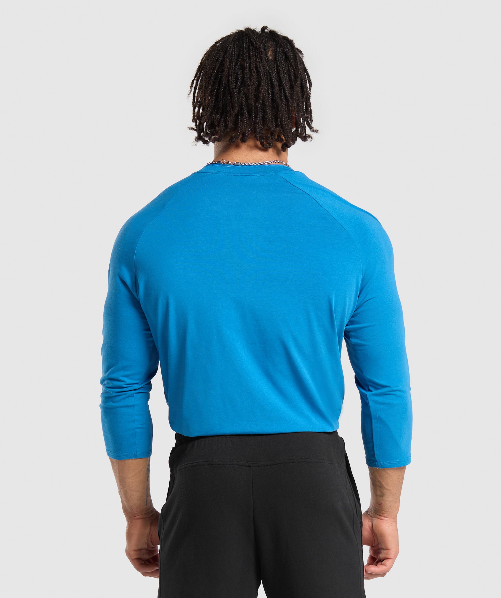 Legacy Henley in Retro Blue - view 2