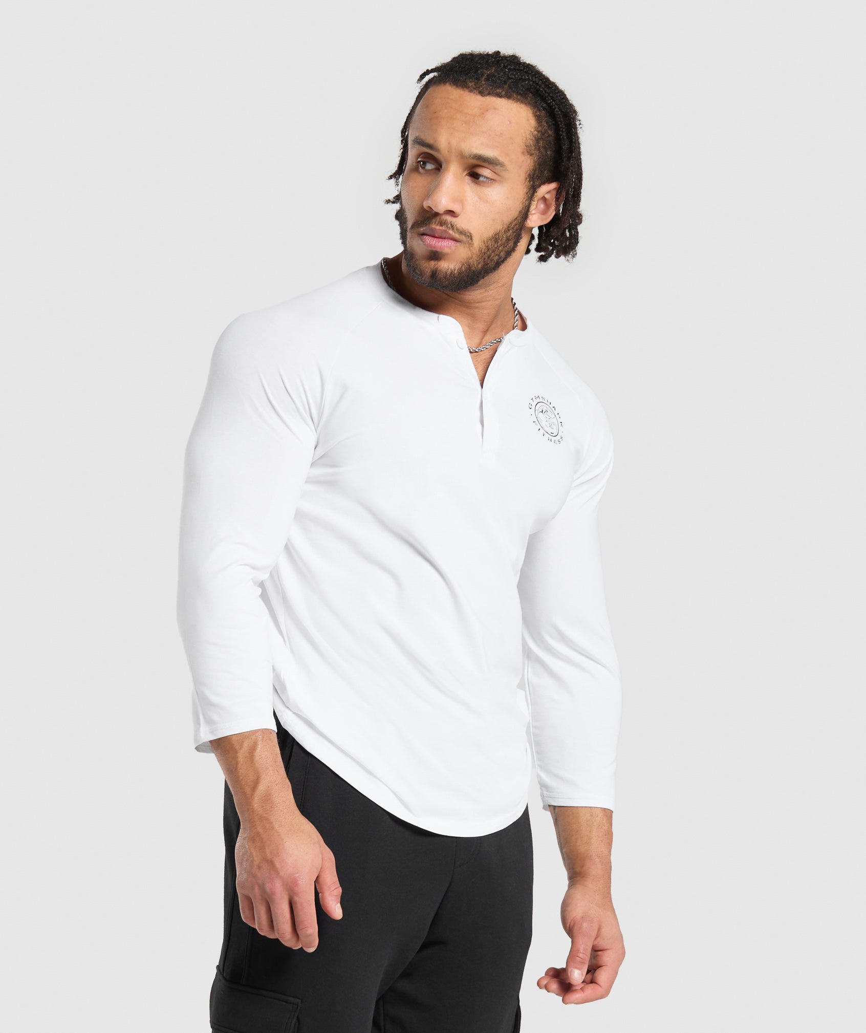 Legacy Henley in White - view 3