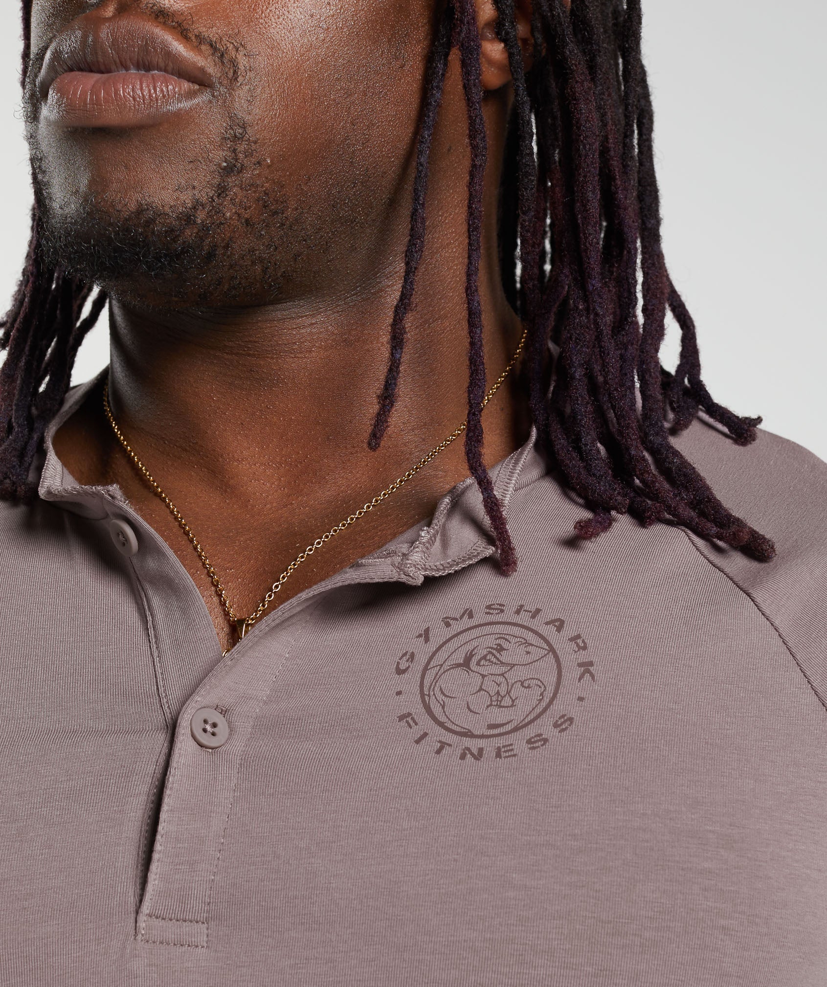 Legacy Henley in Washed Mauve - view 5
