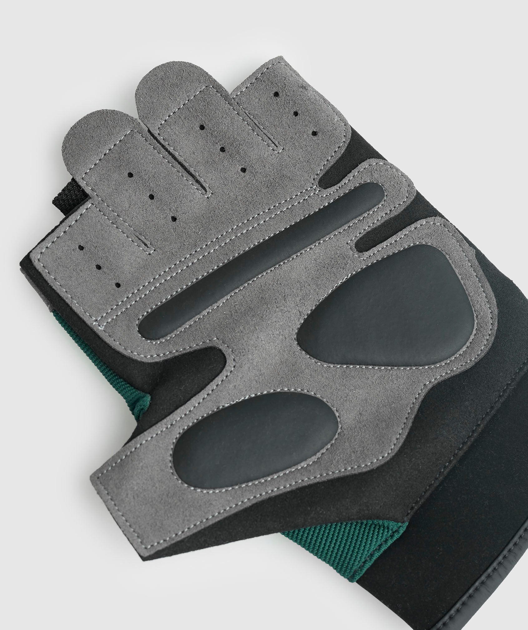 Gymshark Legacy Lifting Gloves - Forest Green/Black