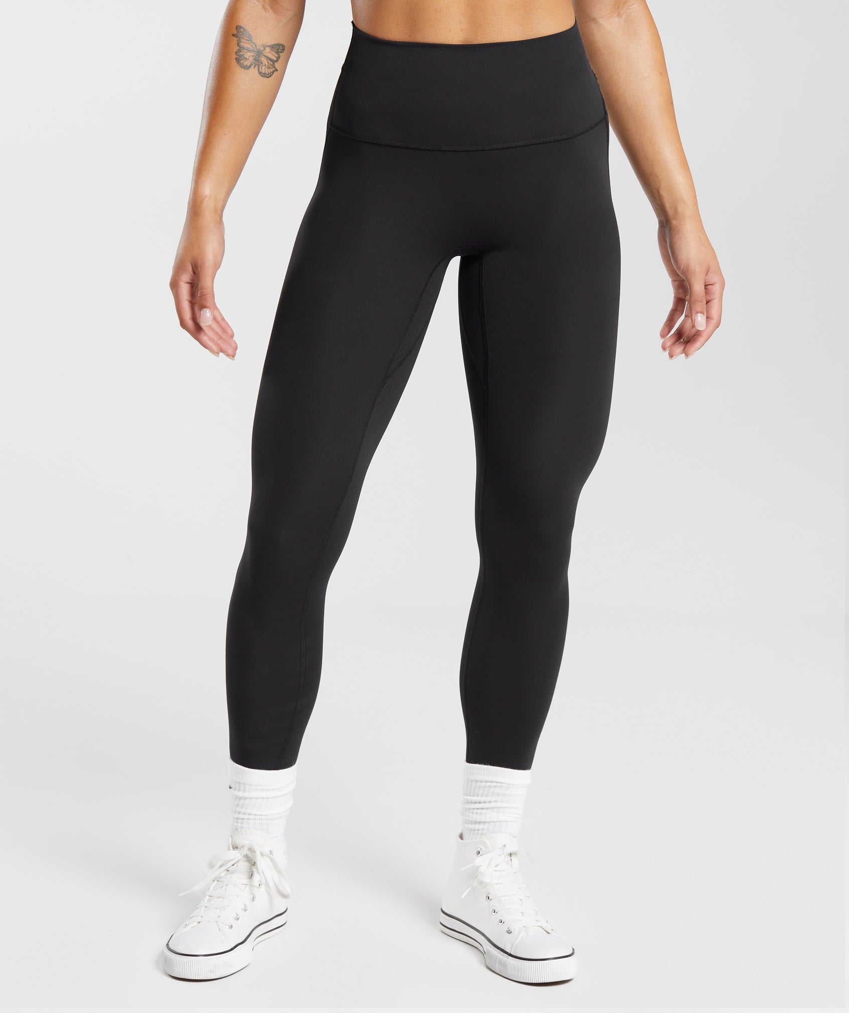 Blis Workout Leggings For Women Fold Over Maternity Leggings Yoga Pants For  Women Capri Length 3 Packs Available Black / Charcoal 3x : Target