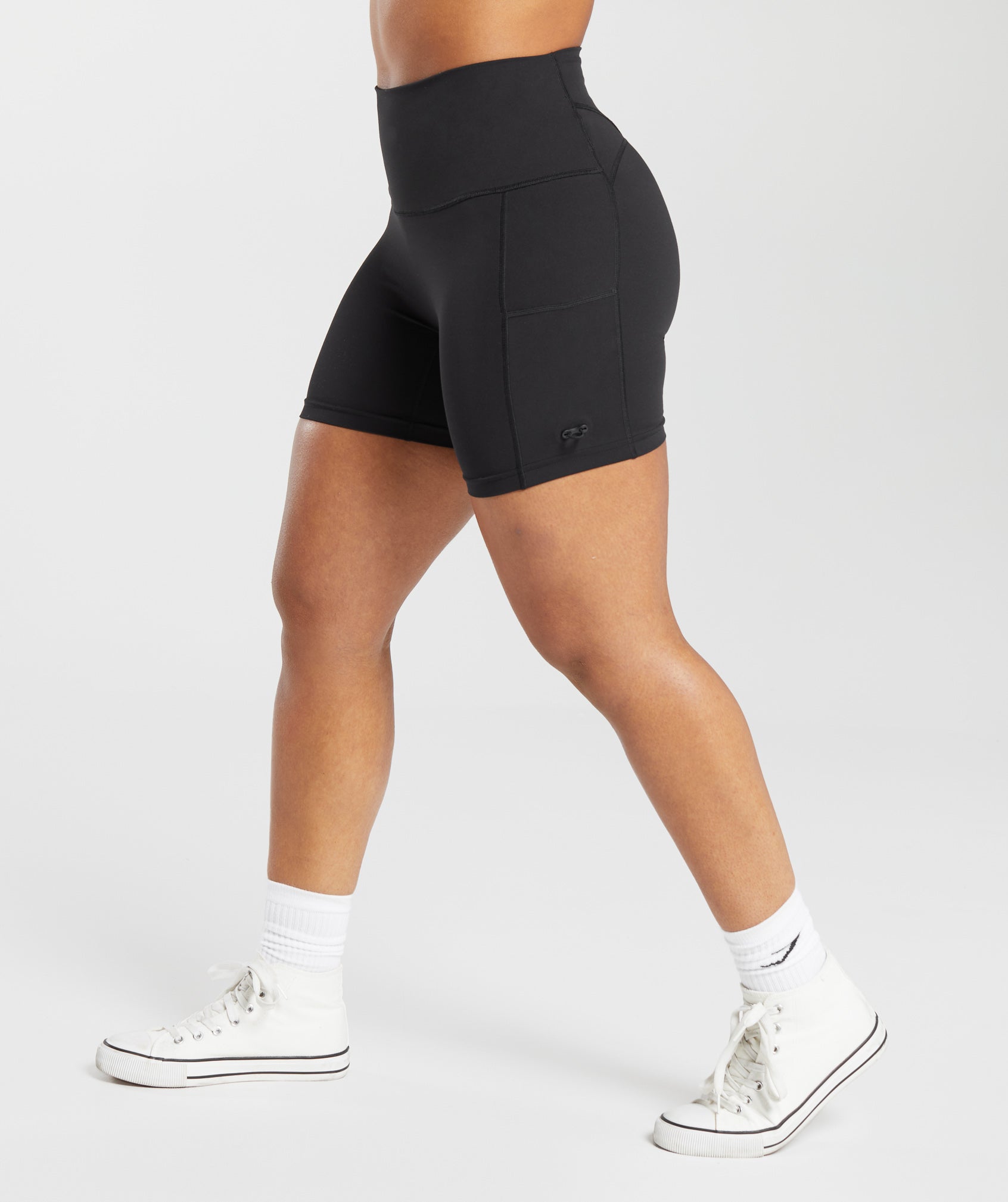 GYMSHARK Gymshark NEW LUXE LEGACY - Short mujer black - Private