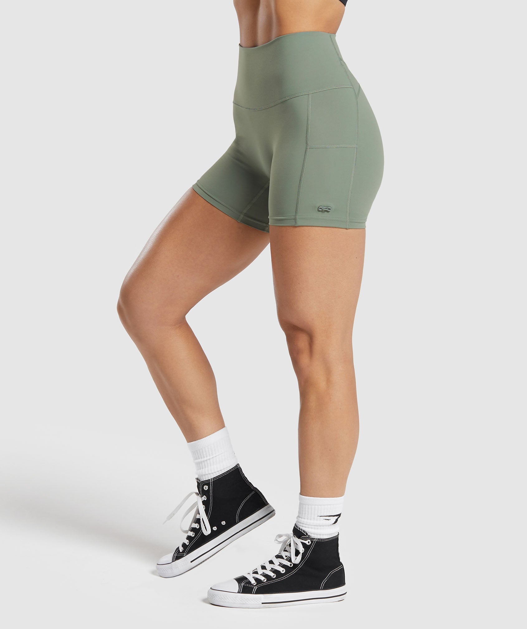 Legacy Tight Shorts in Unit Green - view 3