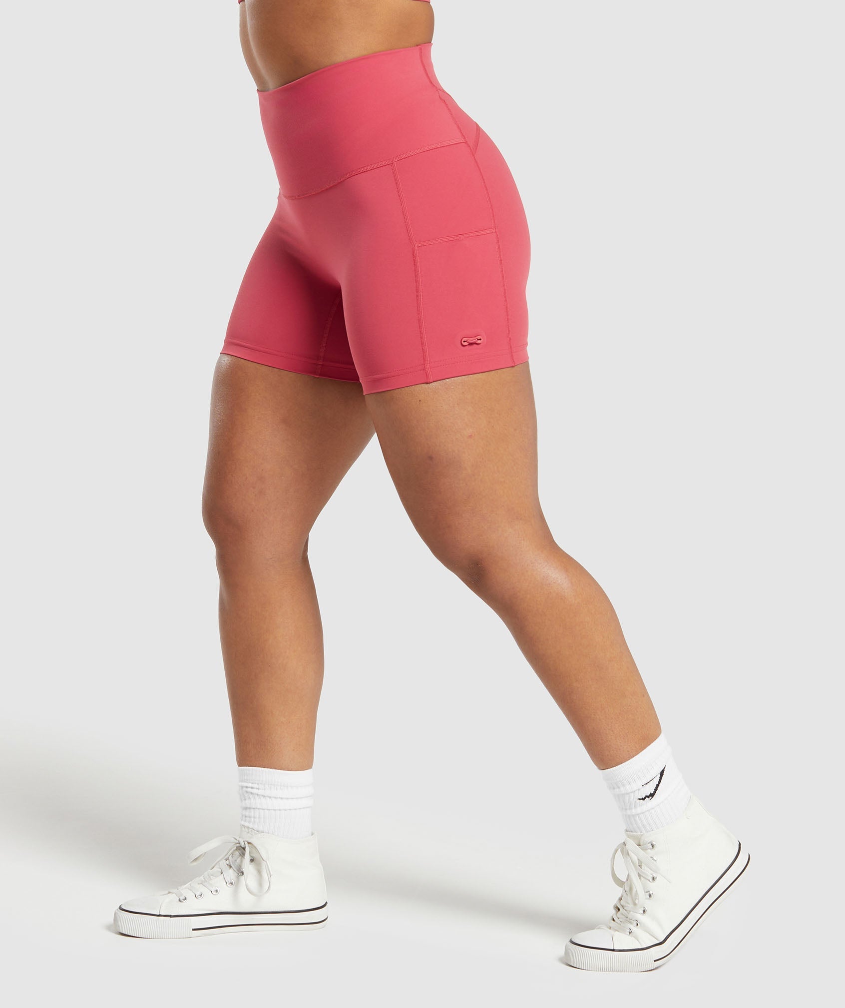 Gymshark Legacy Tight Shorts - Vintage Pink | Gymshark